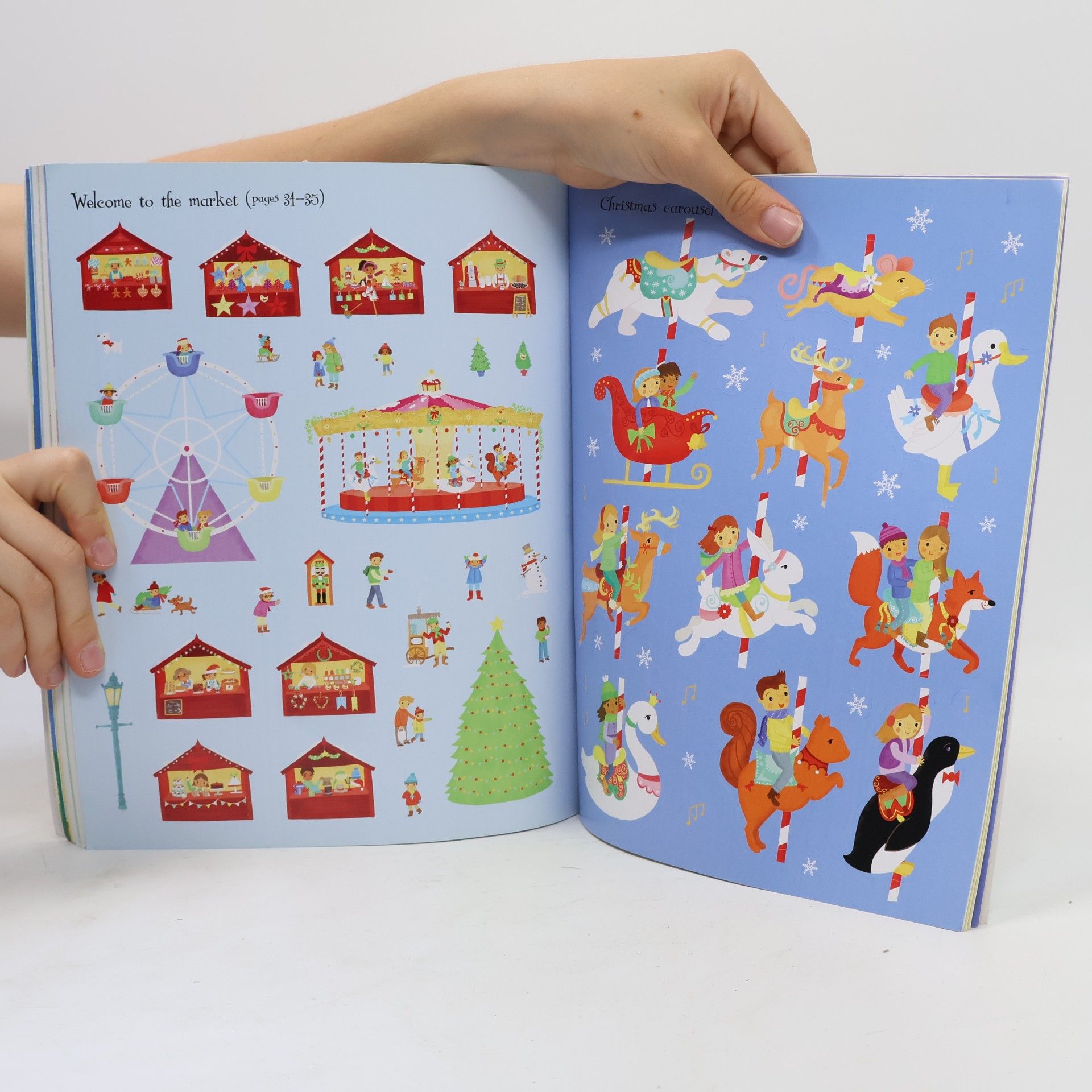 First Sticker Books: Big Christmas Sticker Book