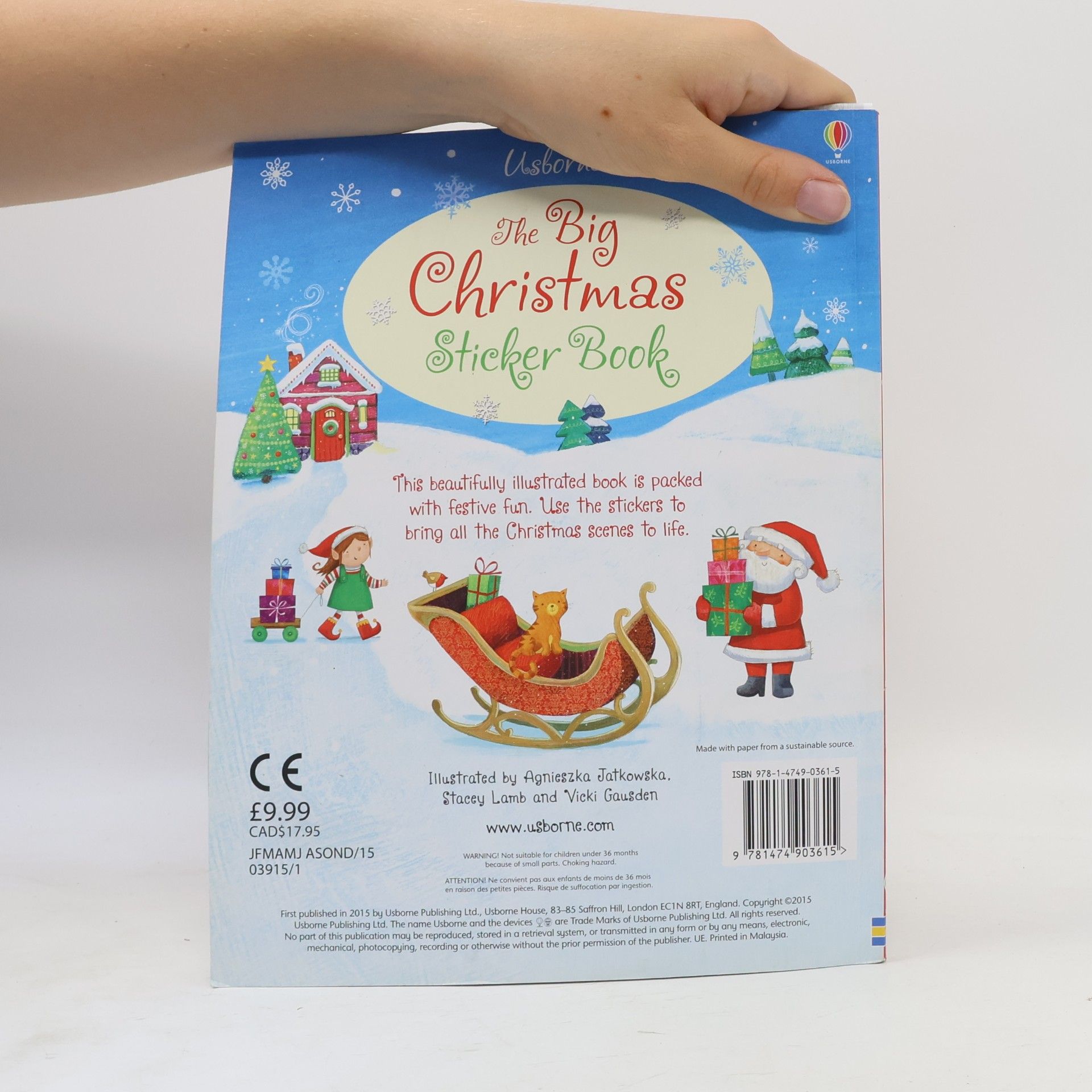 First Sticker Books: Big Christmas Sticker Book