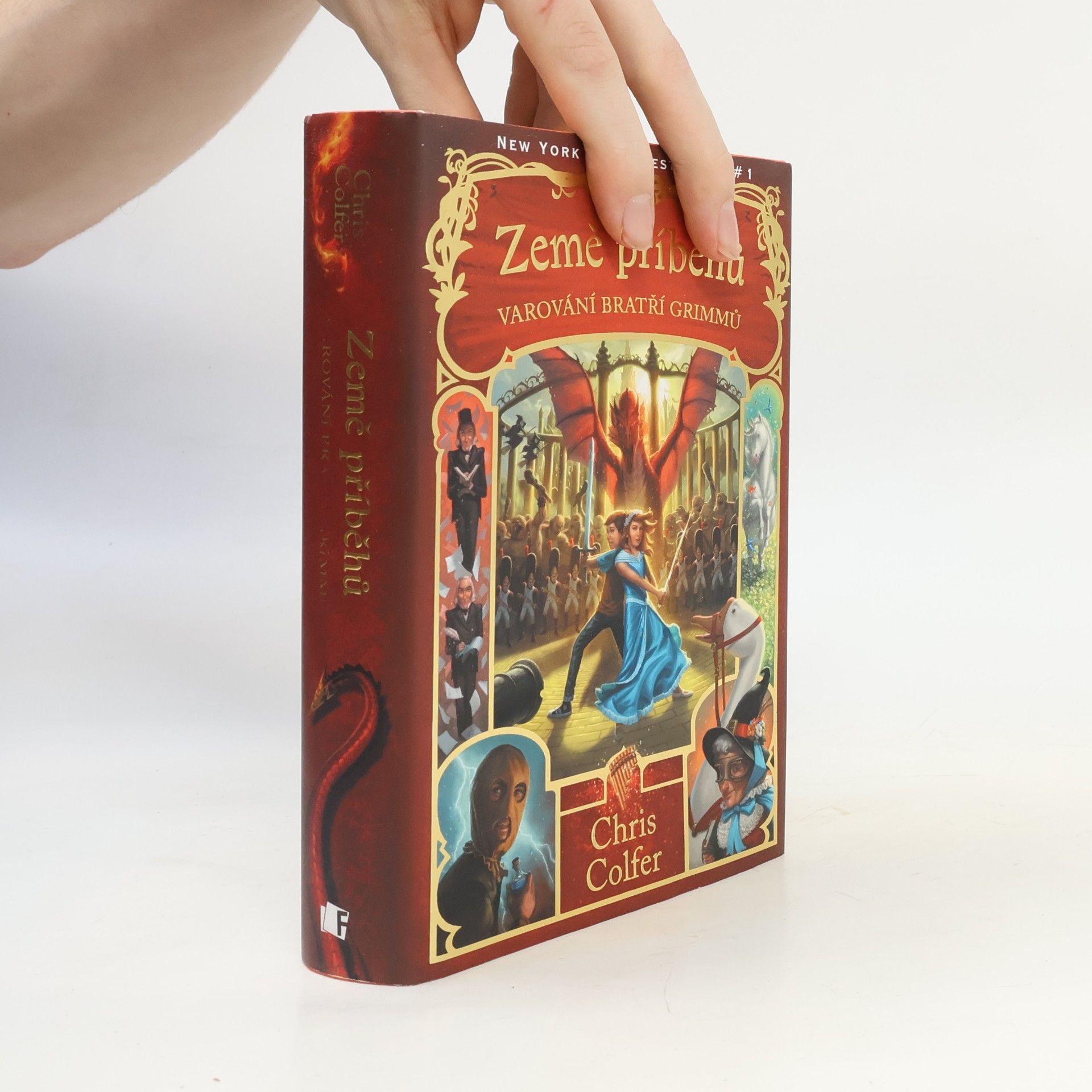 Chris Colfer Země příběhů. Varování bratří Grimmů