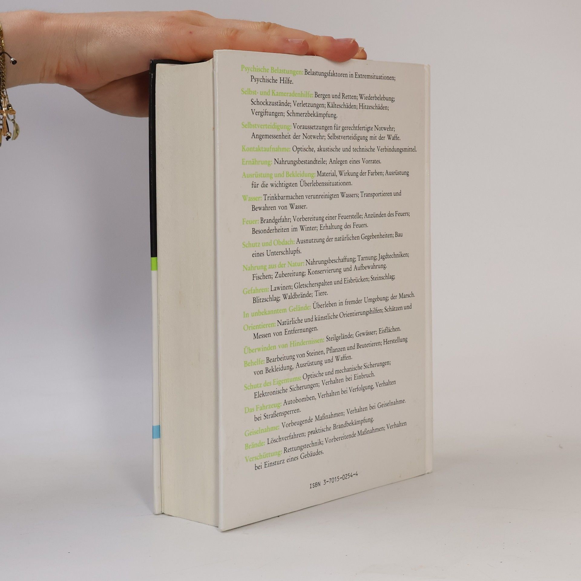 Gerhard Buzek Das grosse Buch der Überlebenstechniken