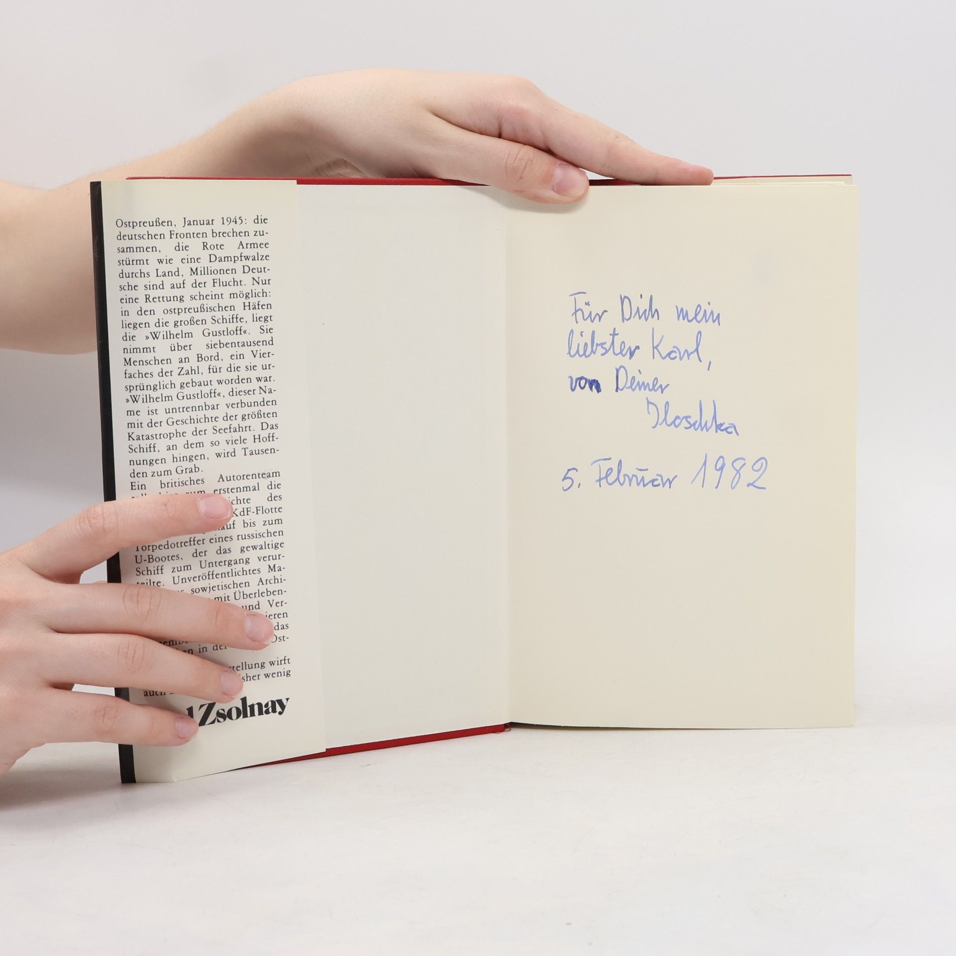 Christopher Dobson Die Versenkung der "Wilhelm Gustloff"