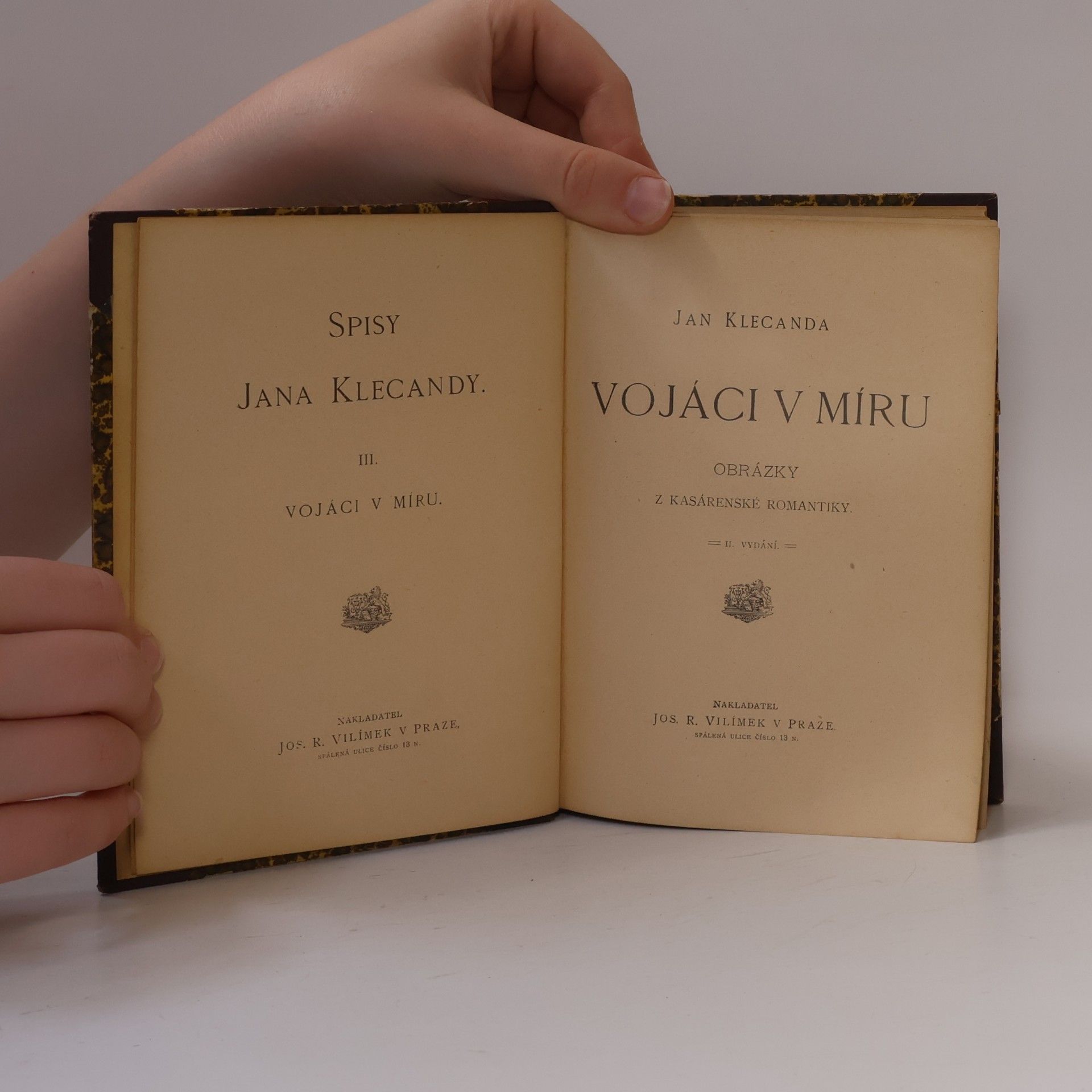 Jan Klecanda Vojáci v míru