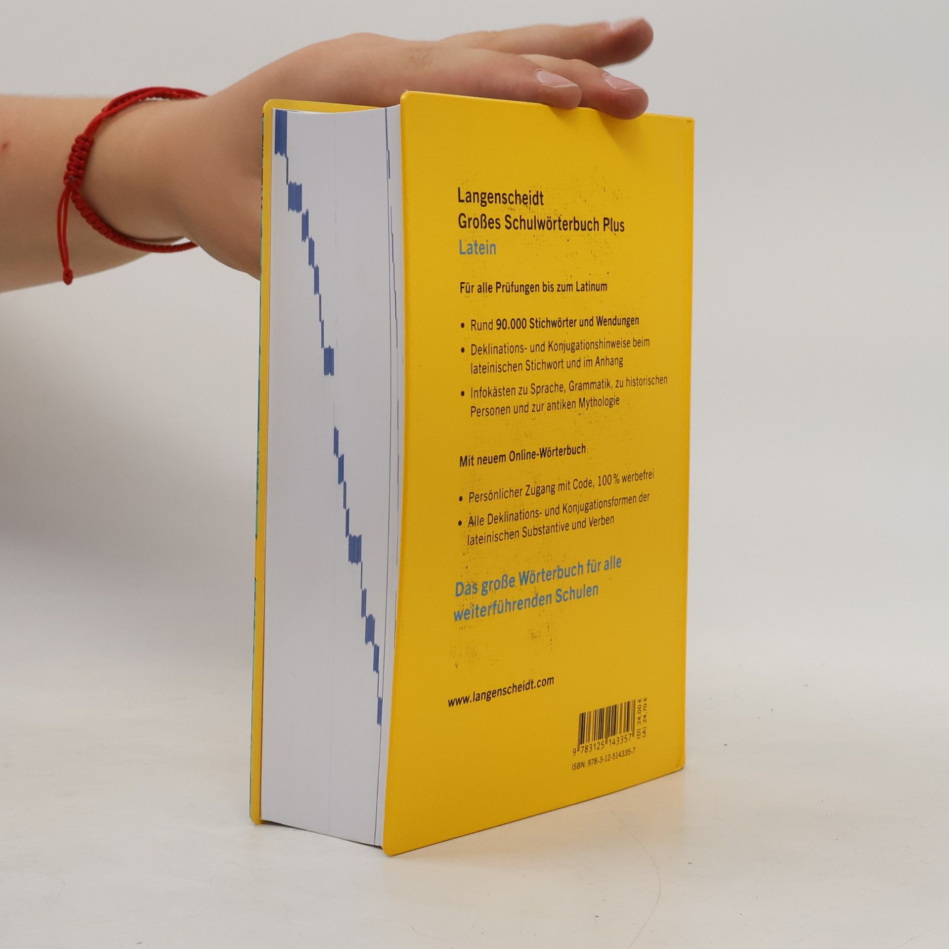 Autorenkollektiv Langenscheidt Großes Schulwörterbuch Plus Latein