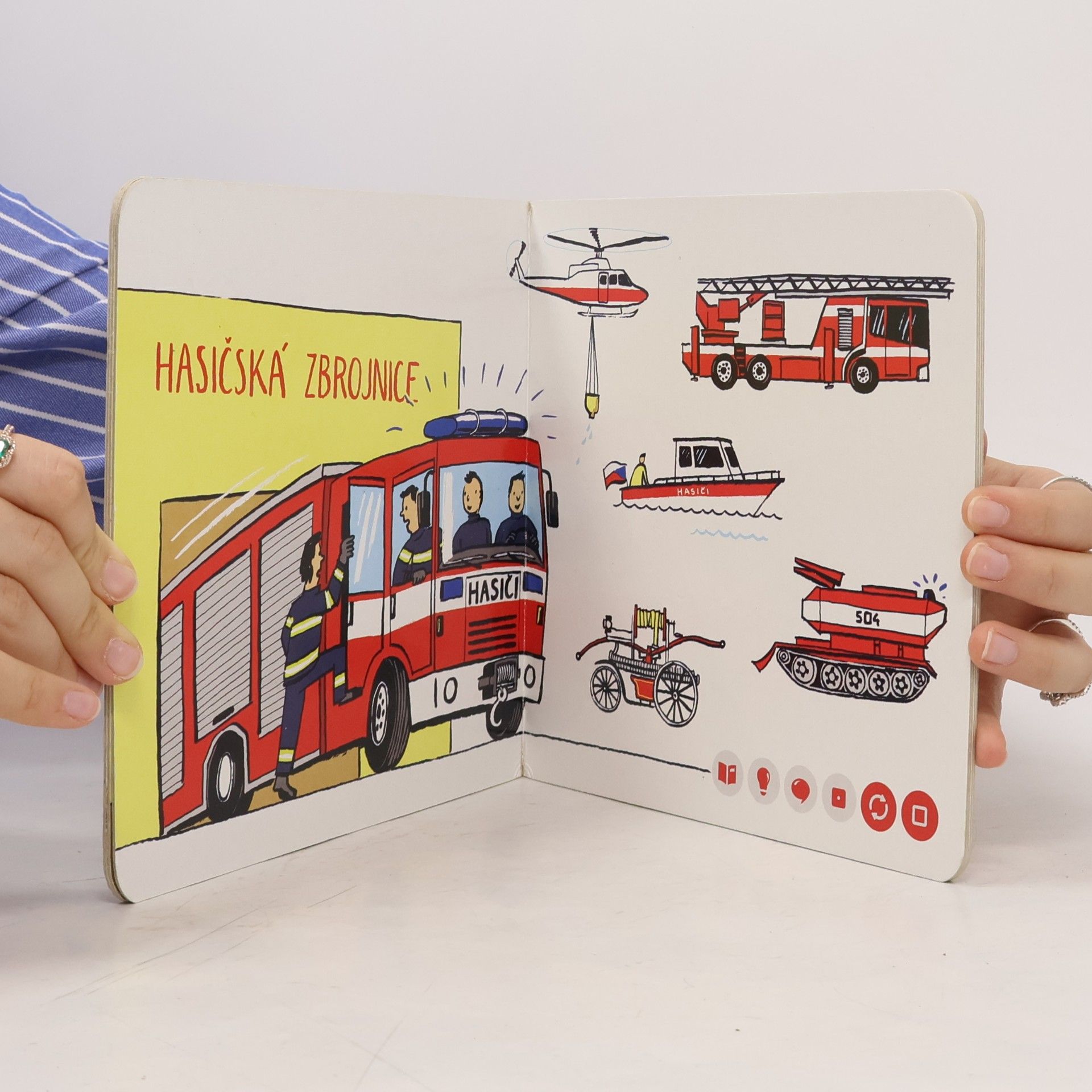 Autorenkollektiv Hasič - Kouzelné čtení - Minikniha povolání