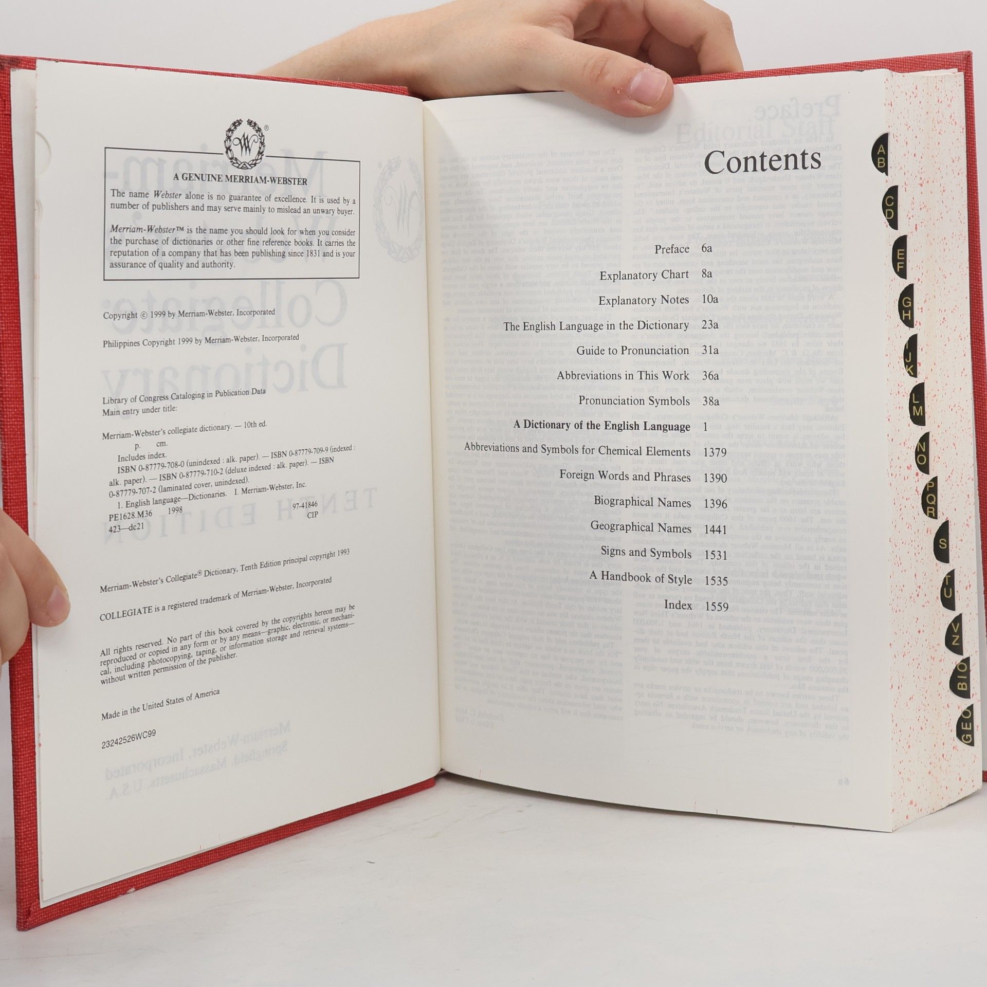 Merriam-Webster Merriam-Webster's Collegiate Dictionary