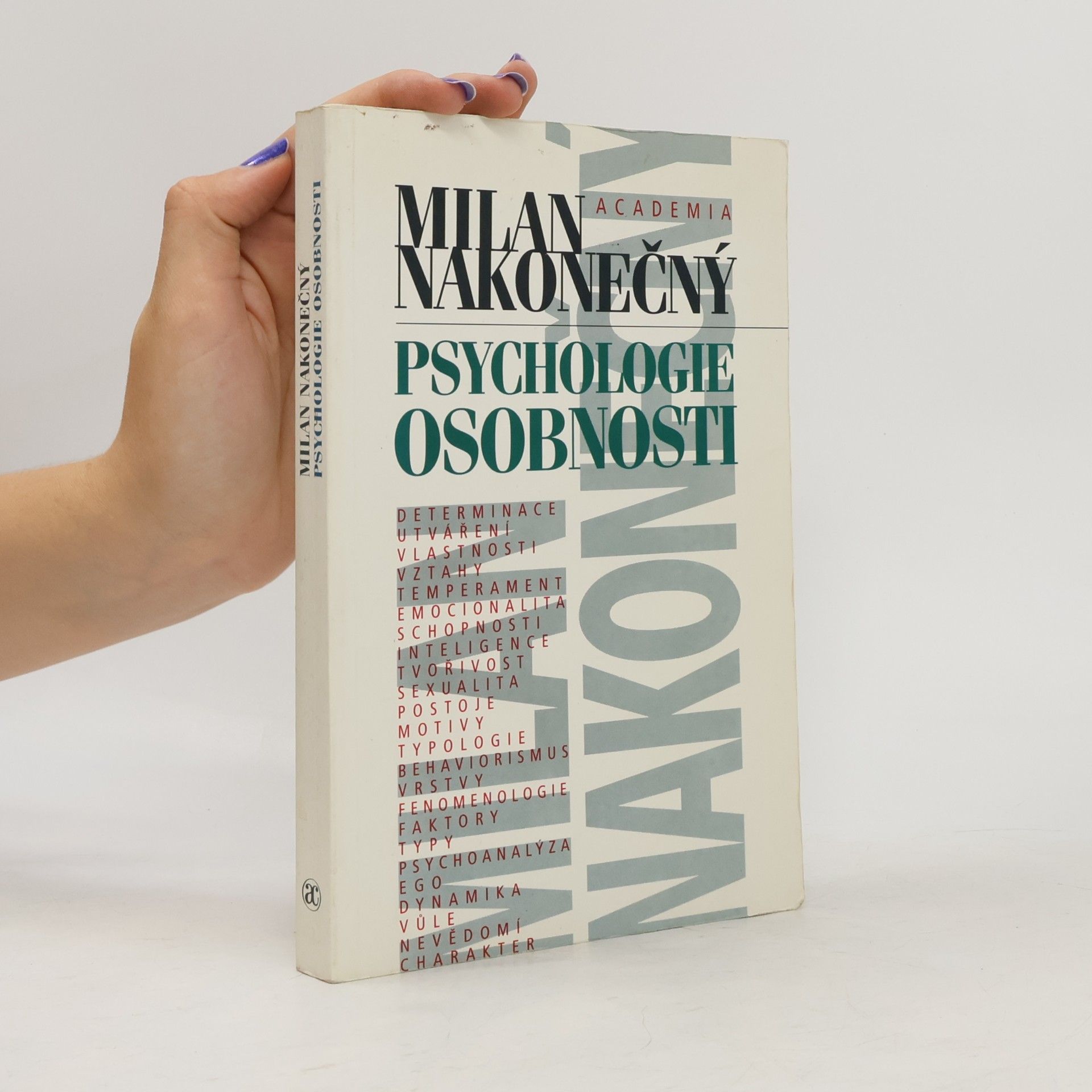 Milan Nakonečný Psychologie osobnosti