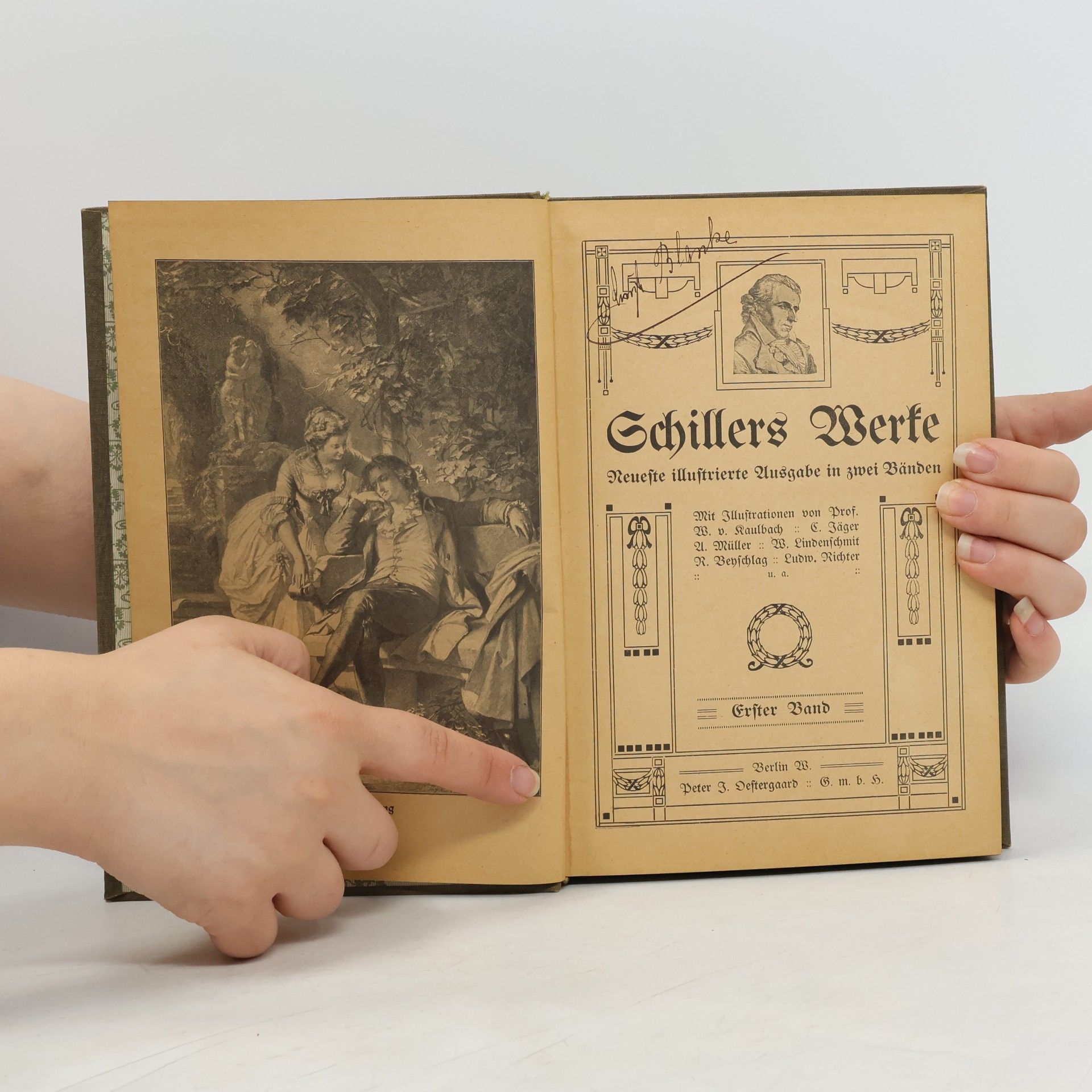 Friedrich Schiller Schillers Werke : neue illustrierte Ausgabe Band I