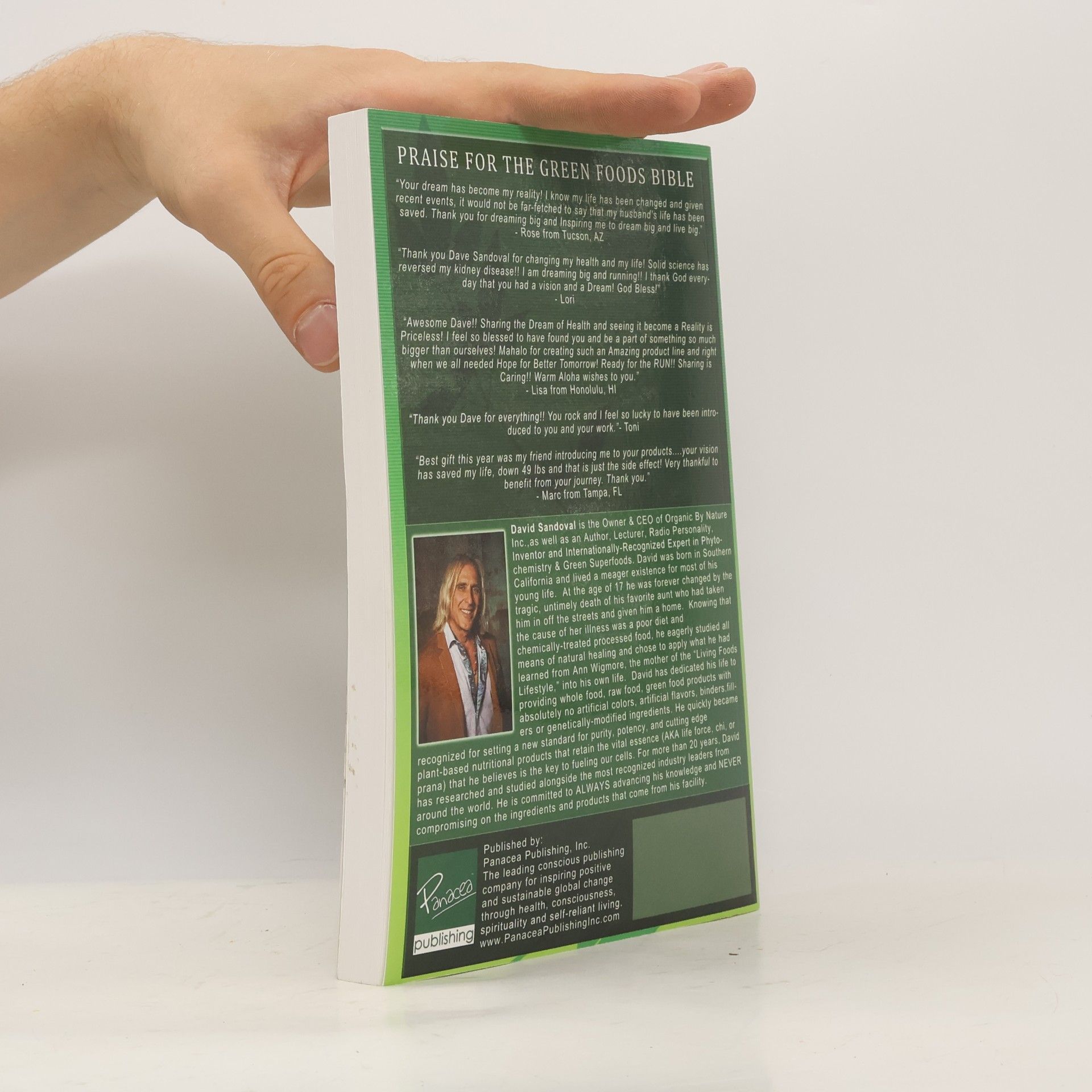 David Sandoval The Green Foods Bible