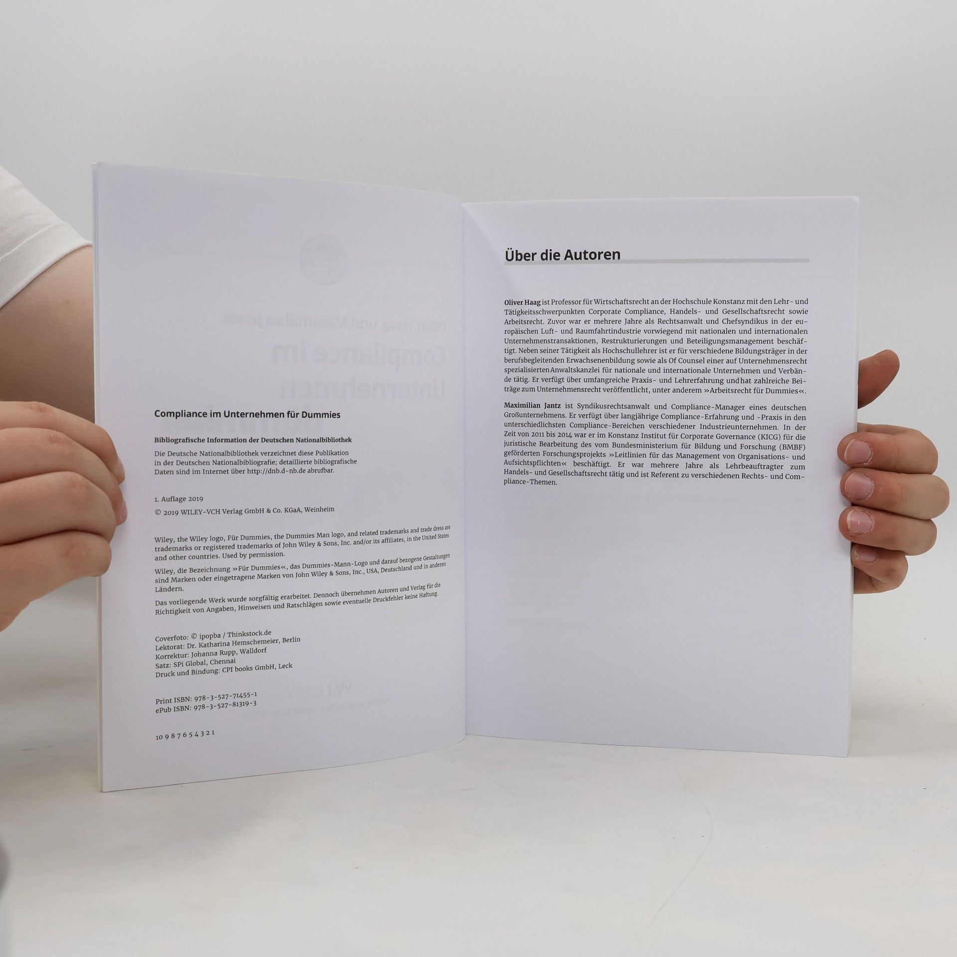 Oliver Haag Compliance im Unternehmen für Dummies