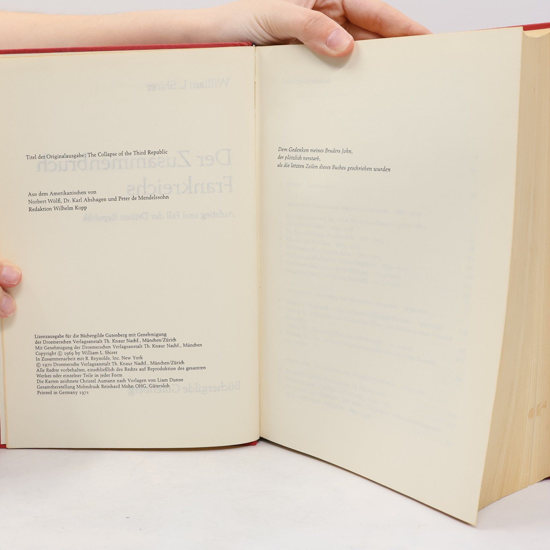 William L. Shirer Der Zusammenbruch Frankreichs