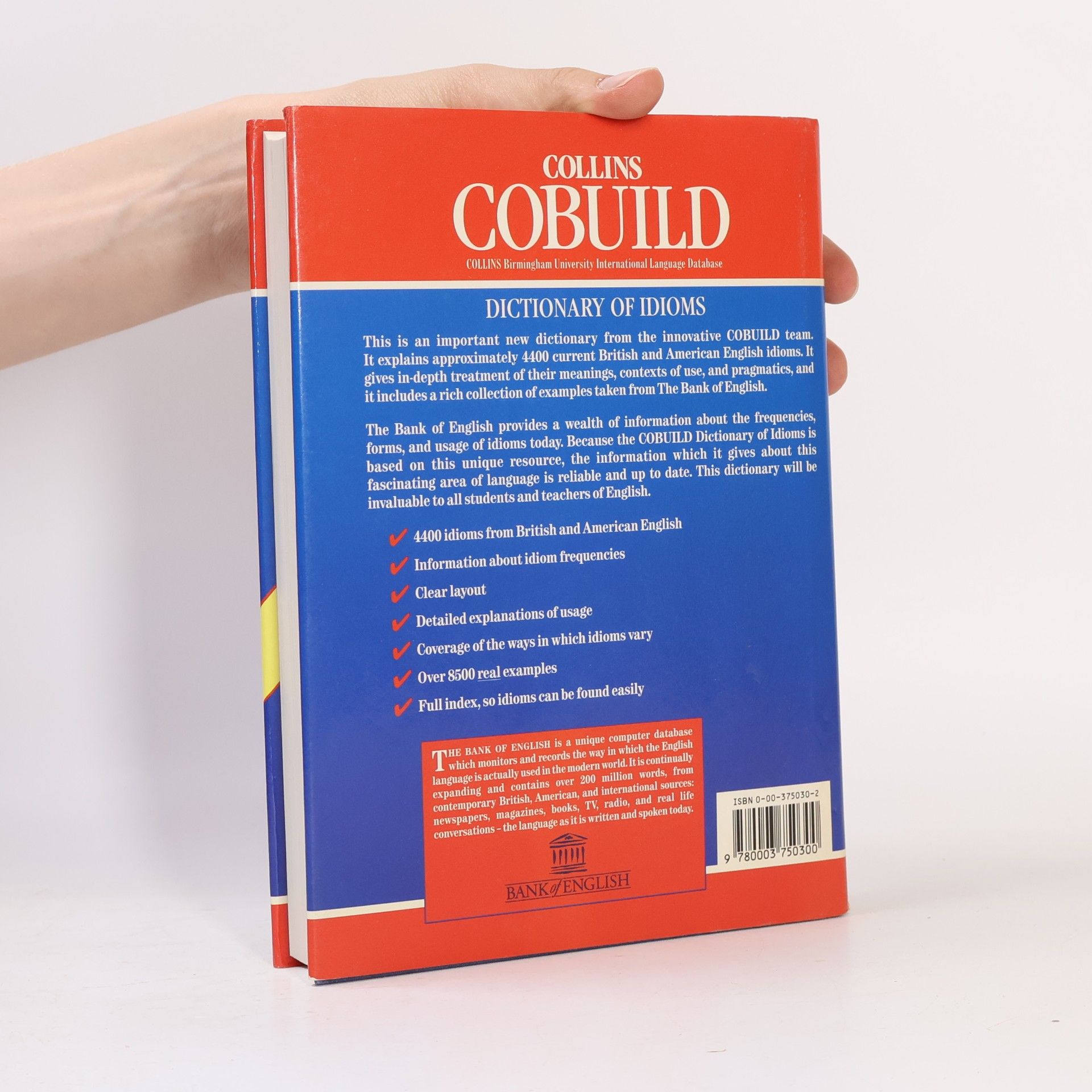 John McHardy Sinclair The COBUILD Series: Collins COBUILD Dictionary of Idioms