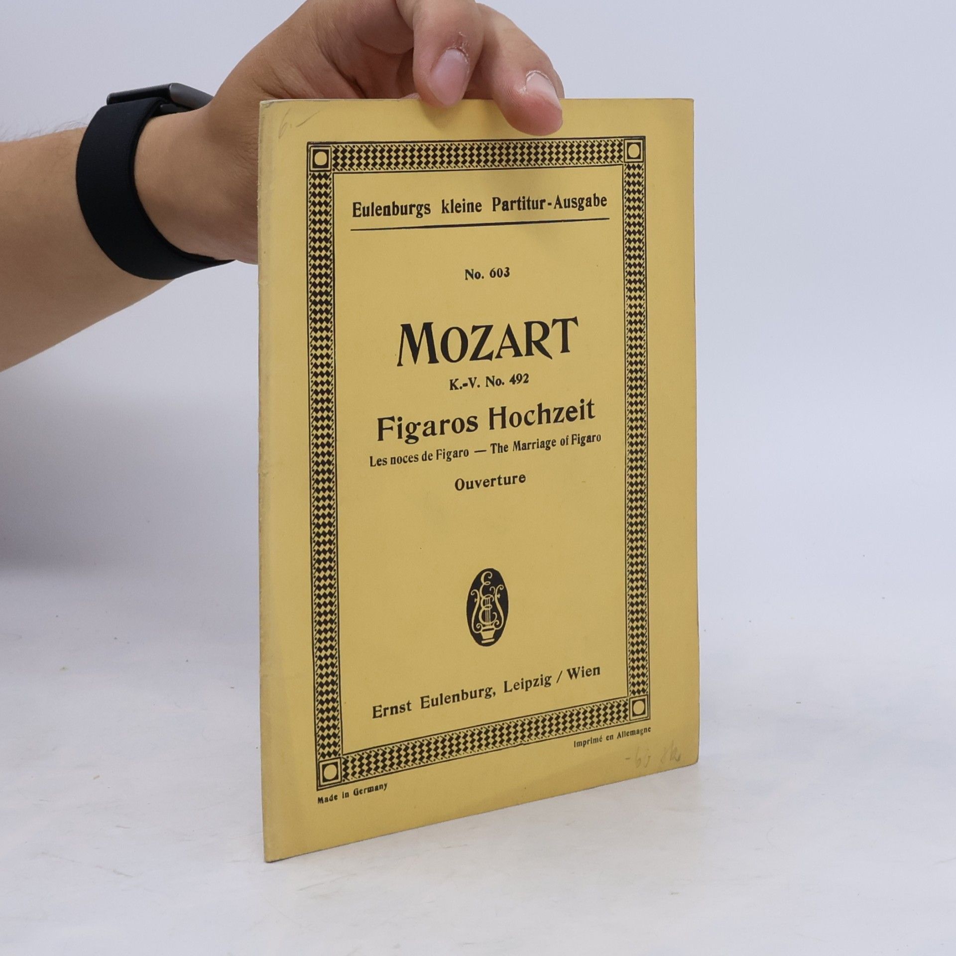 Wolfgang Amadeus Mozart Figaros Hochzeit