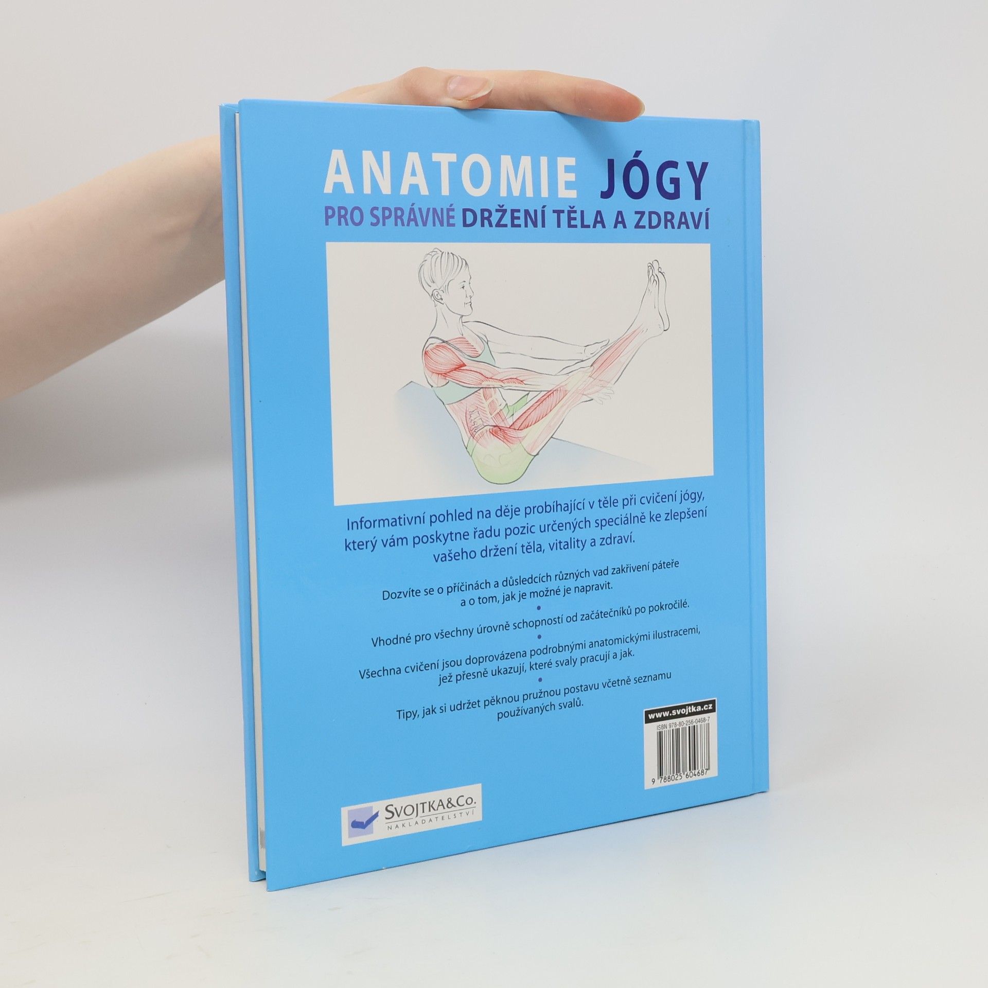 Nicky Jenkins Anatomie jógy pro správné držení těla a zdraví