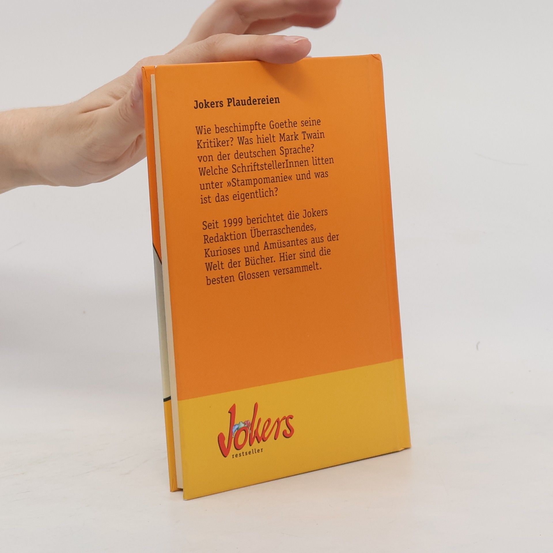 Autorenkollektiv Jokers Plaudereien. Gesammelte Glossen von 1999-2004