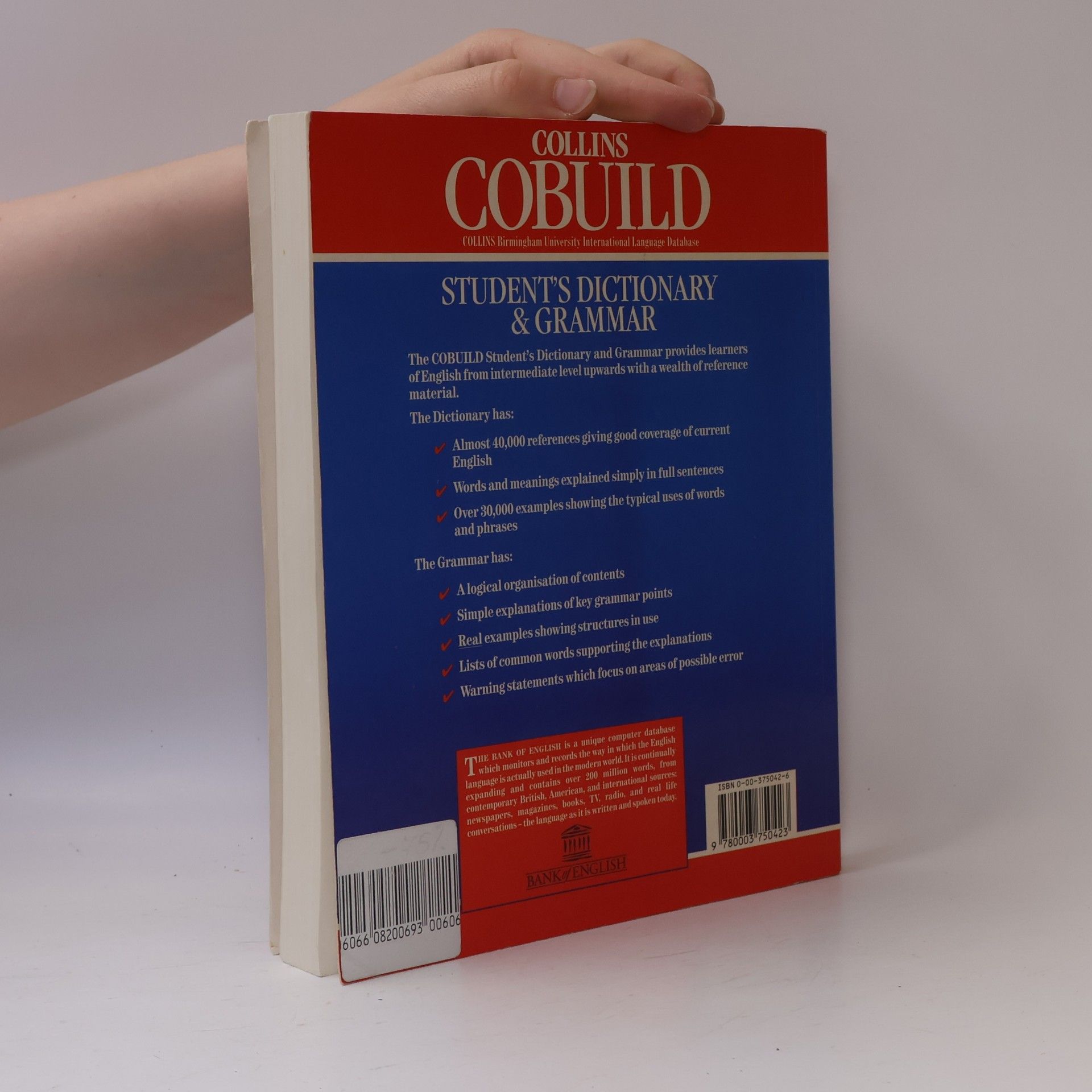 John Sinclair Collins Cobuild. Student's dictionary and grammar : [helping learners with real English]