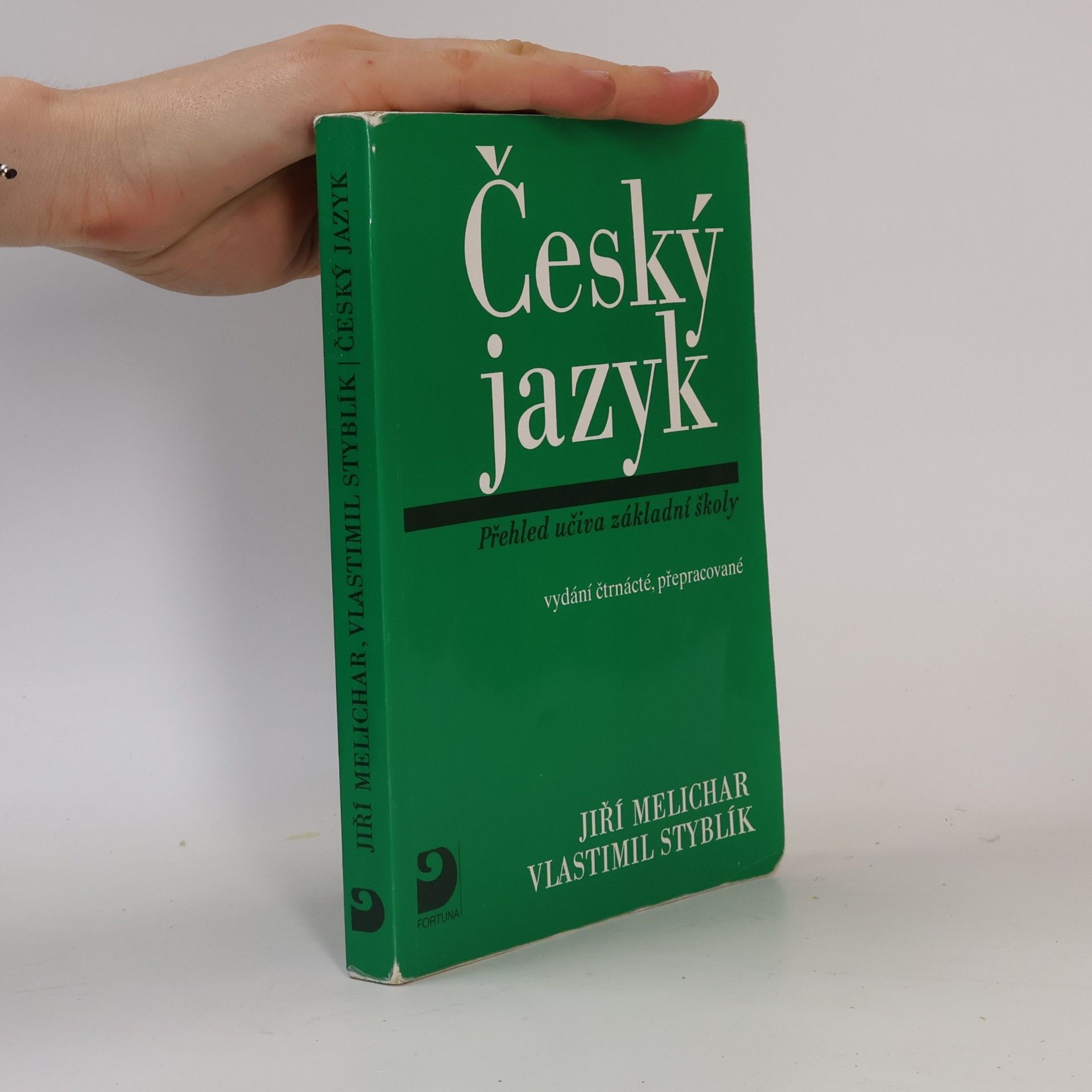 Vlastimil Styblík Český jazyk. Přehled učiva základní školy s cvičeními a klíčem