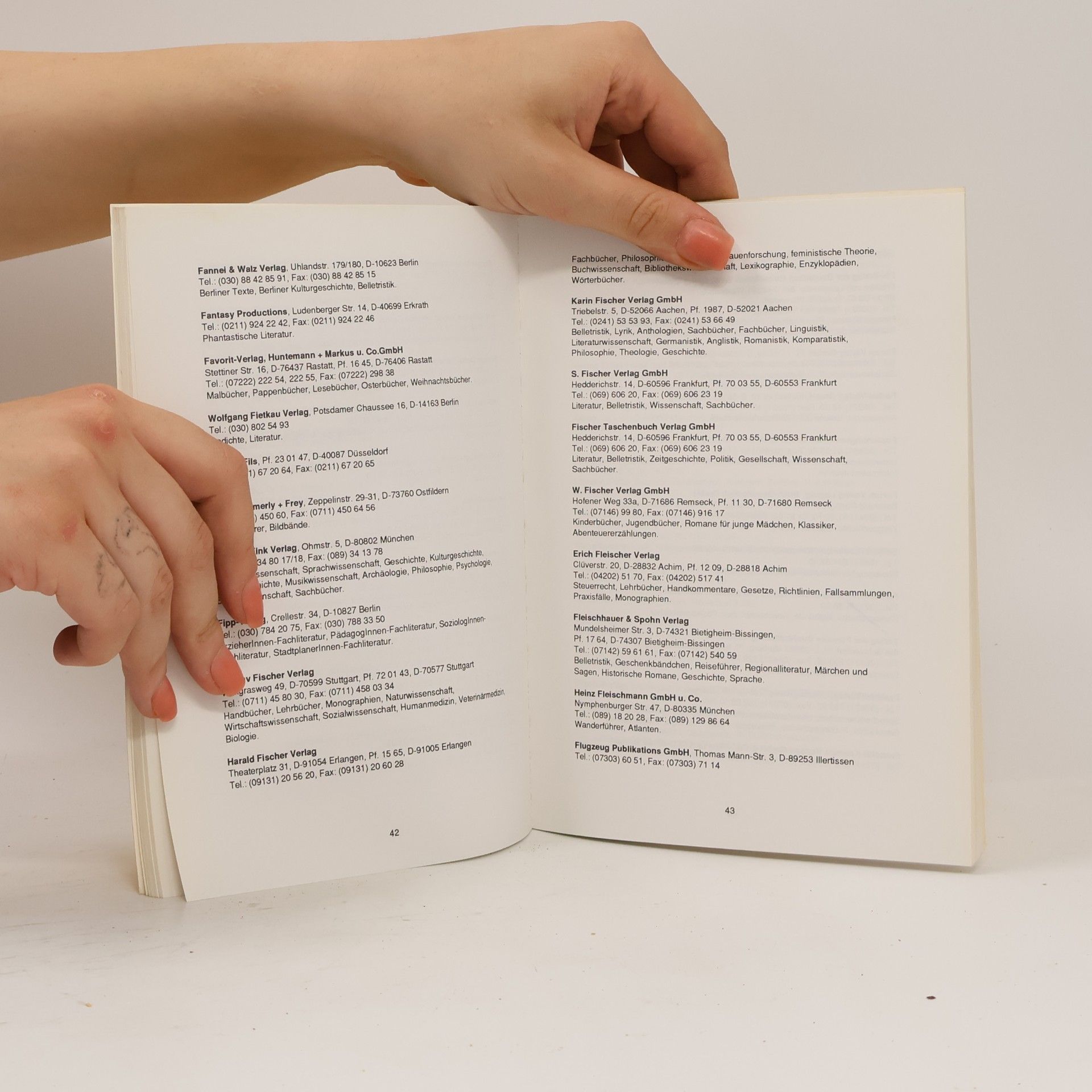Auteurscollectief Buchverlage in Deutschland