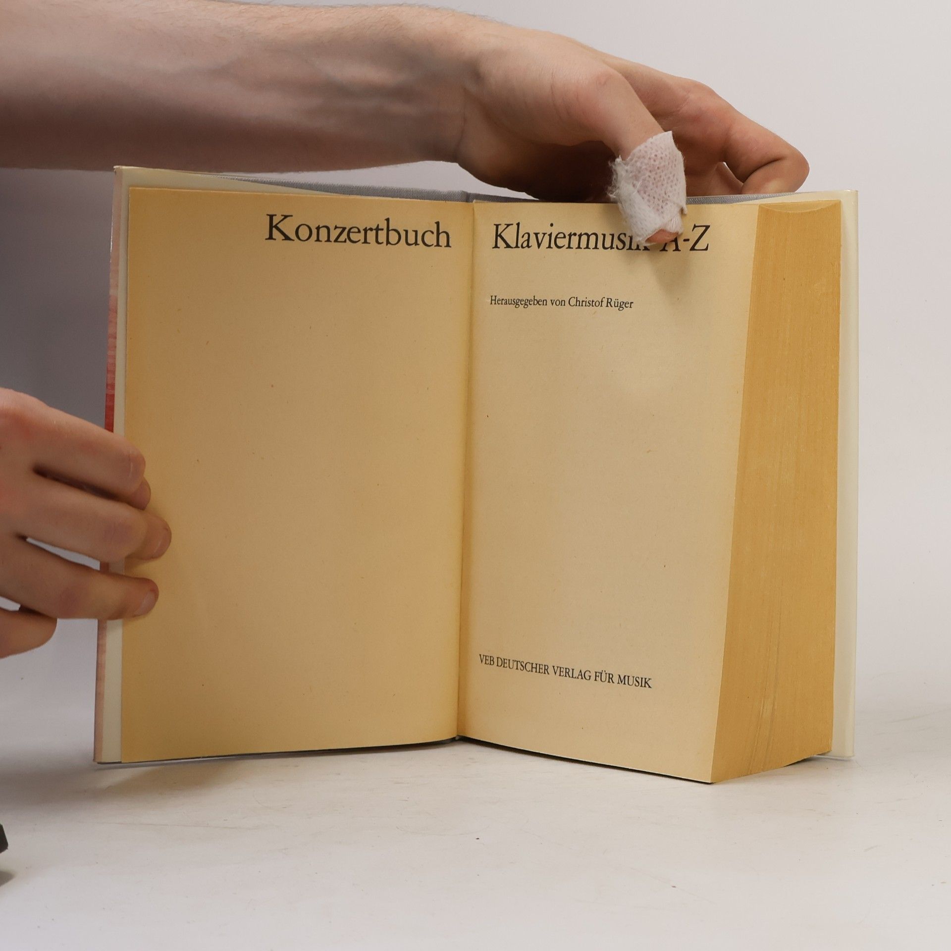 Autorenkollektiv Konzertbuch. Klaviermusik A-Z