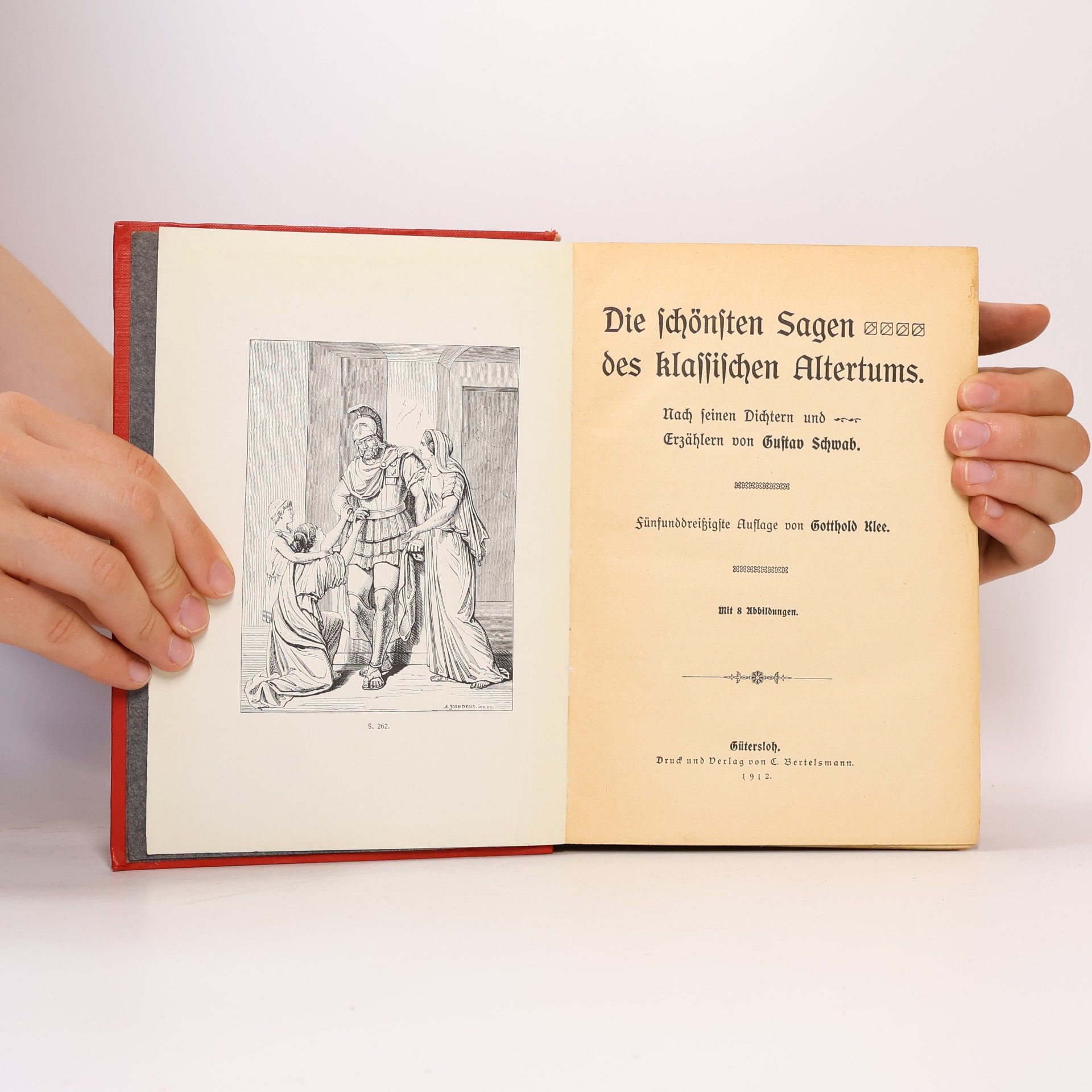 Gustav Schwab Die schönsten Sagen des klassischen Altertums