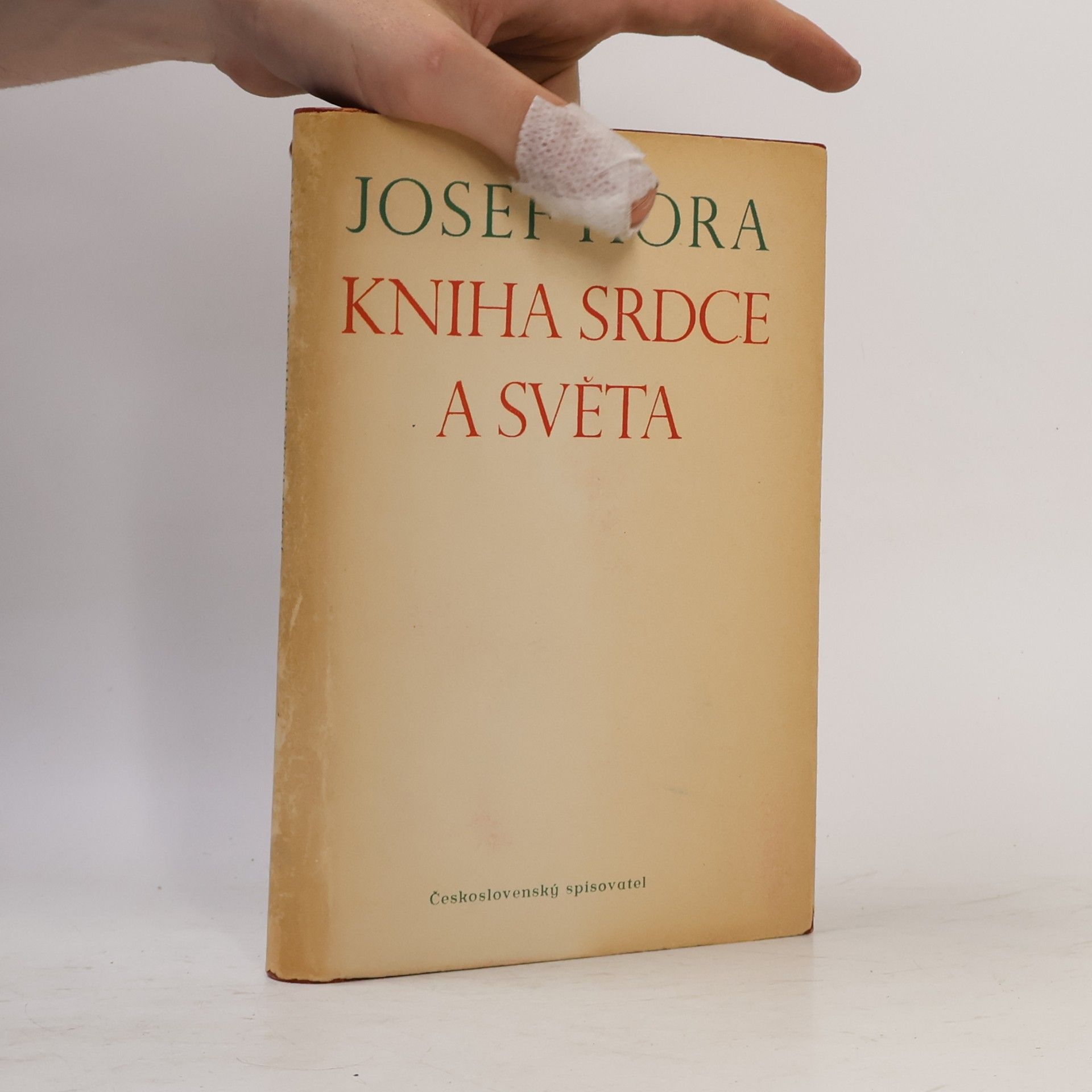 Josef Hora Kniha srdce a světa