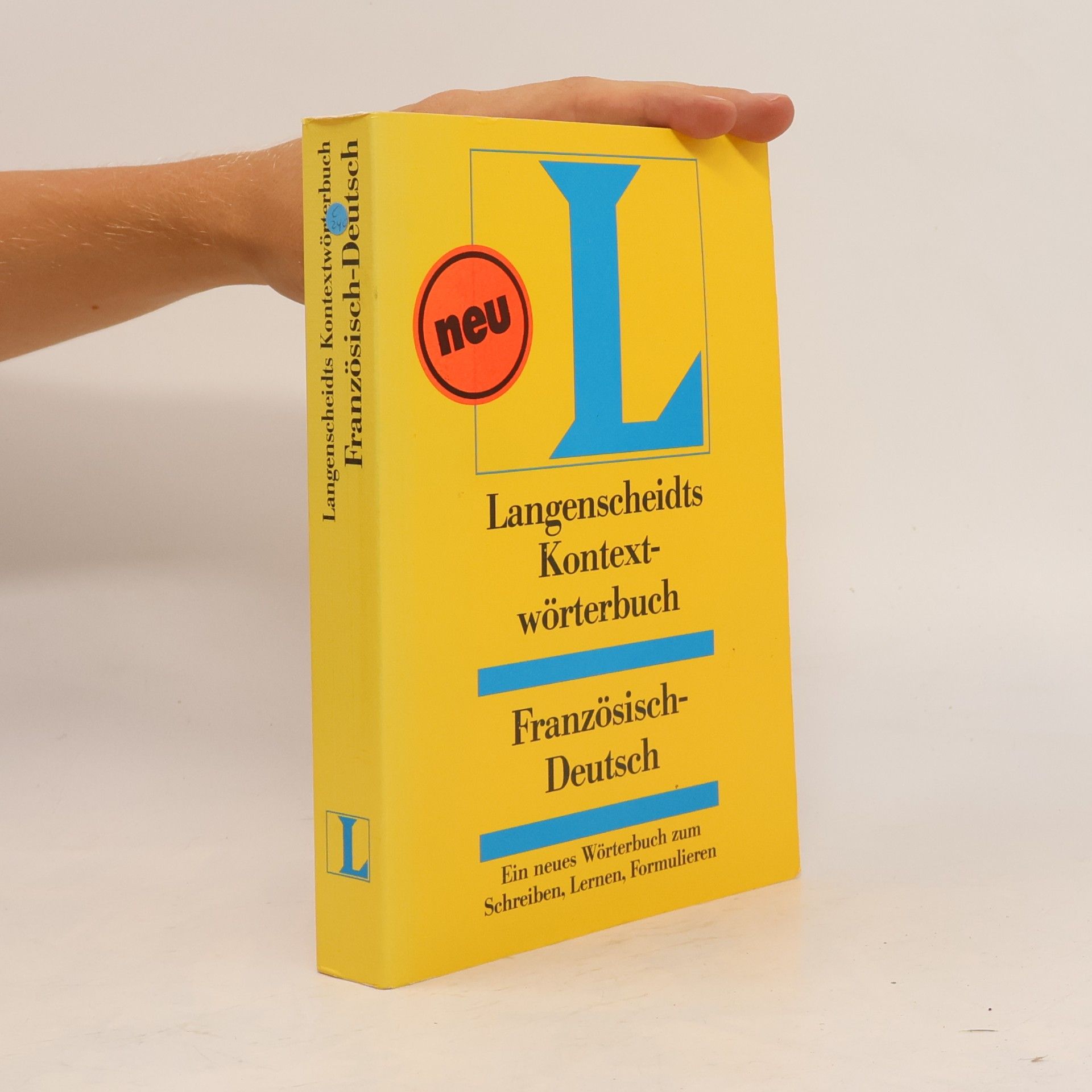 Peter Ilgenfritz Langenscheidts Kontextwörterbuch französisch-deutsch