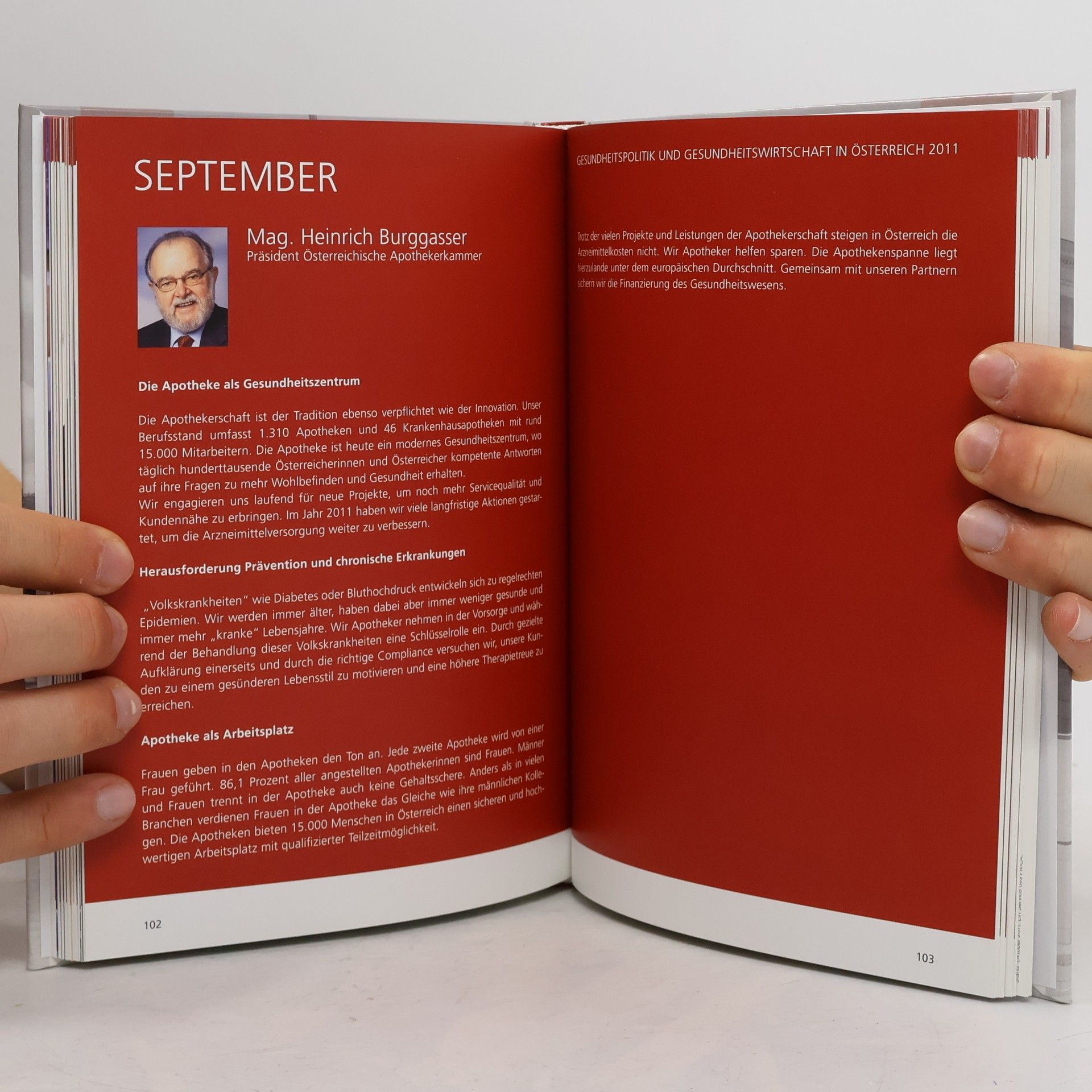 Various authors Gesundheitspolitik und Gesundheitswirtschaft in Österreich 2011