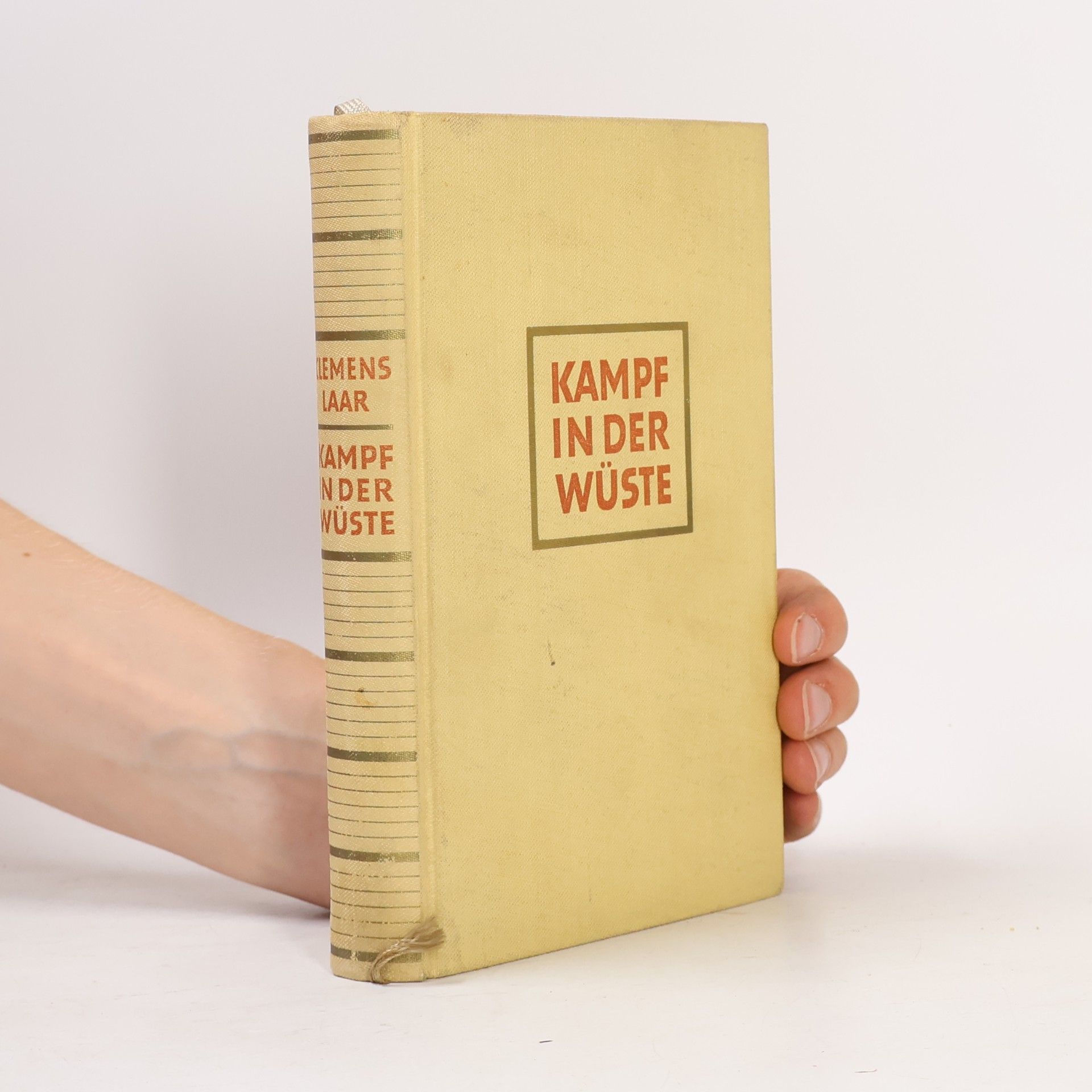 Clemens Laar Kampf in der Wüste
