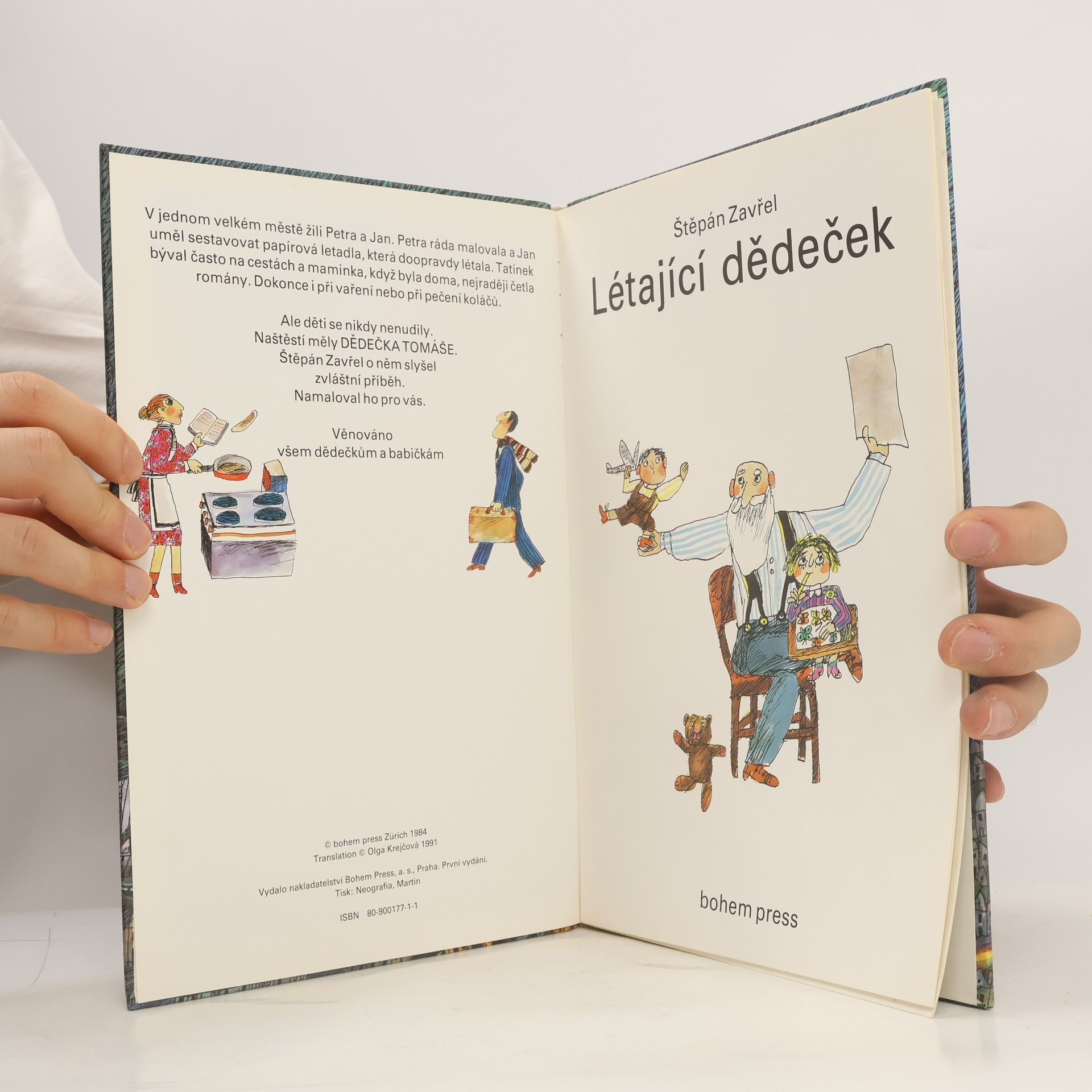 Štěpán Zavřel Létající dědeček