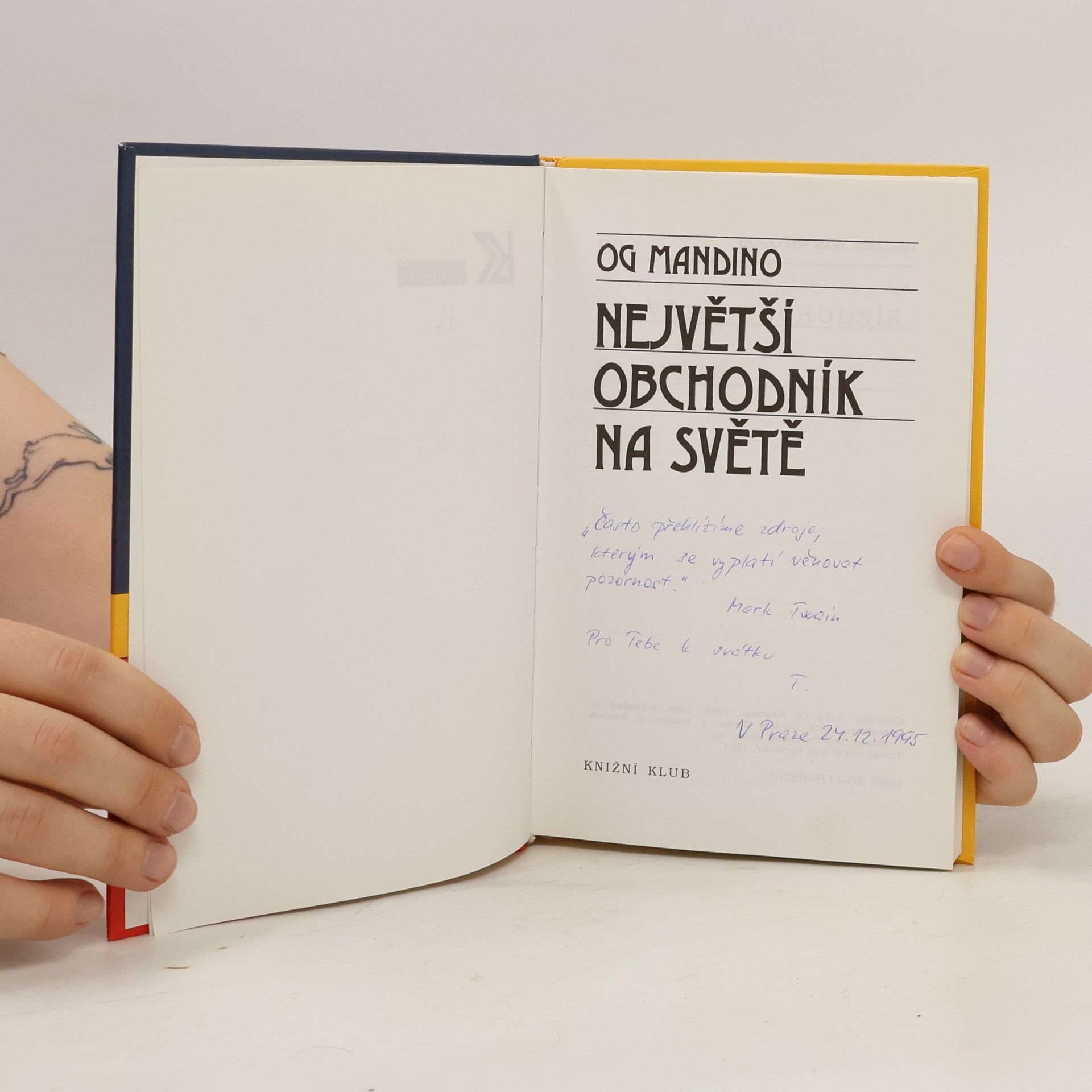 Og Mandino Největší obchodník na světě