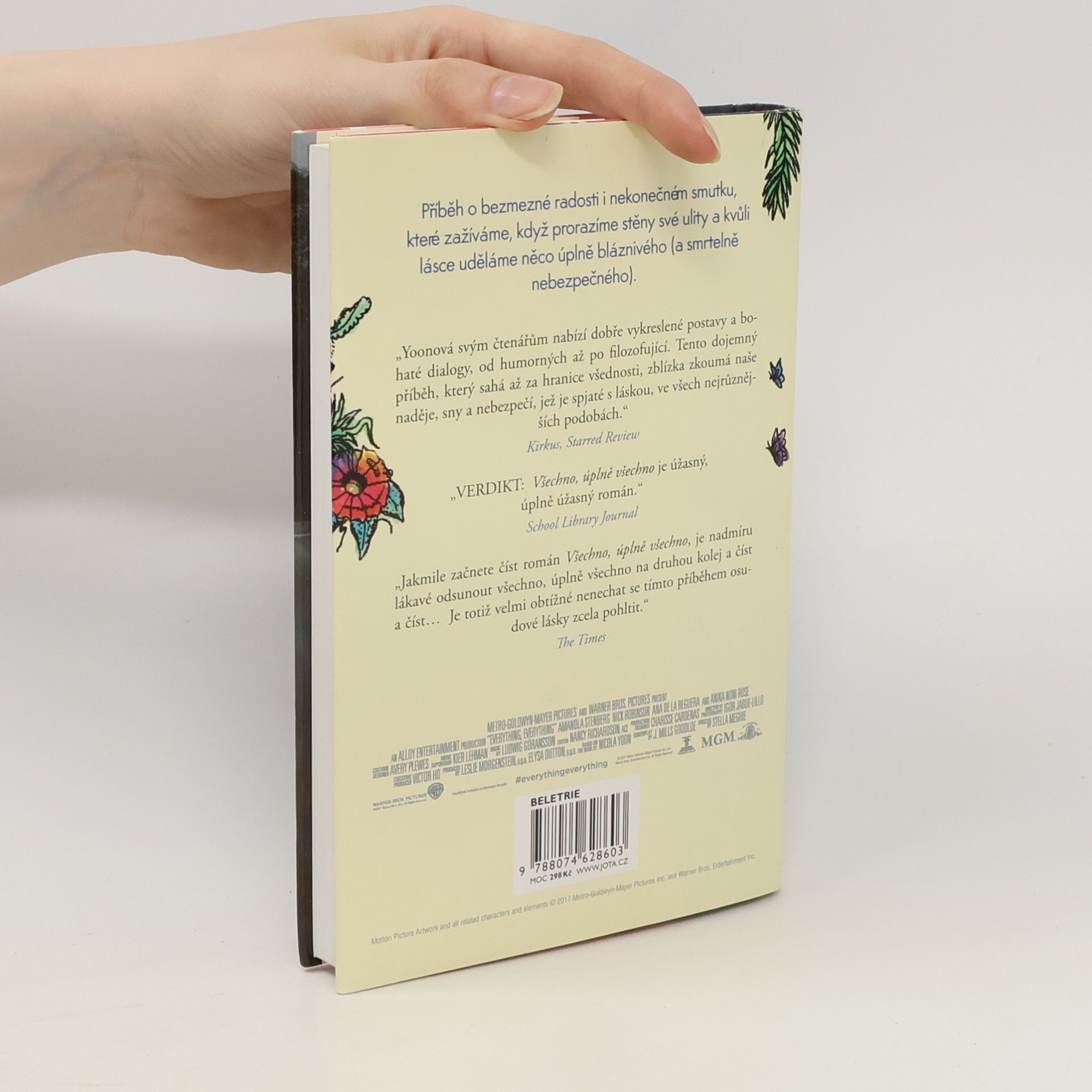 Nicola Yoon Všechno, úplně všechno
