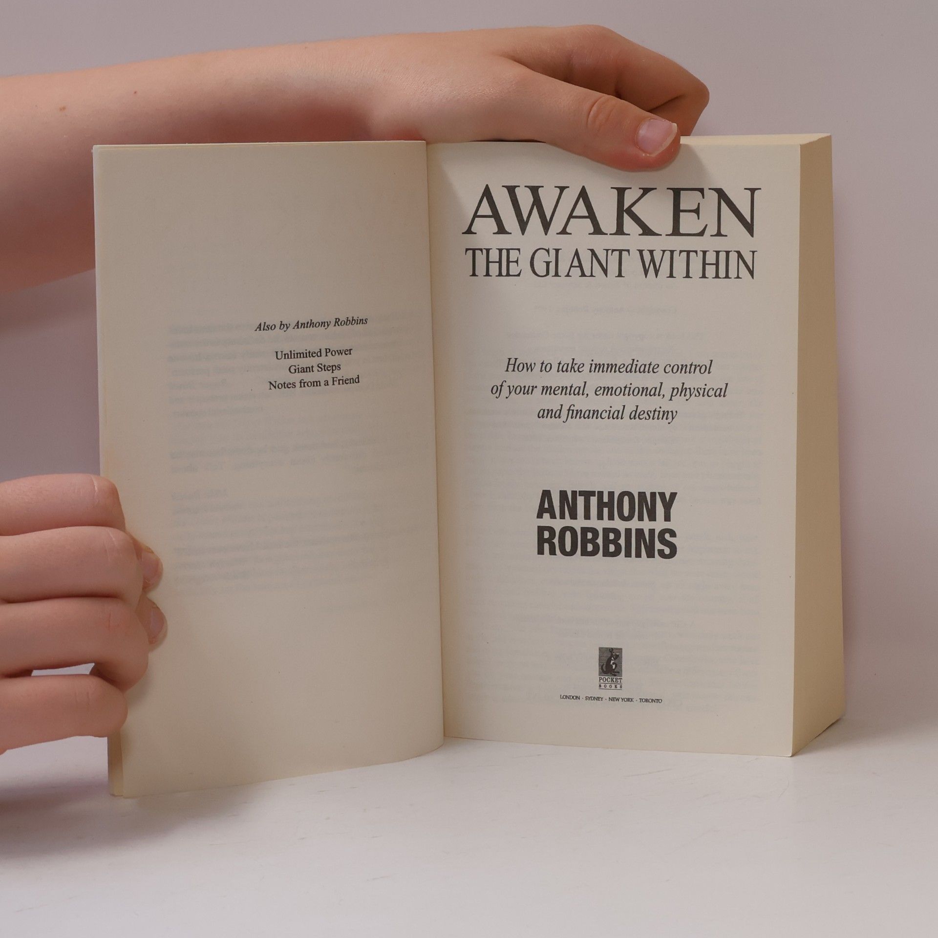 Tony Robbins Awaken the Giant Within