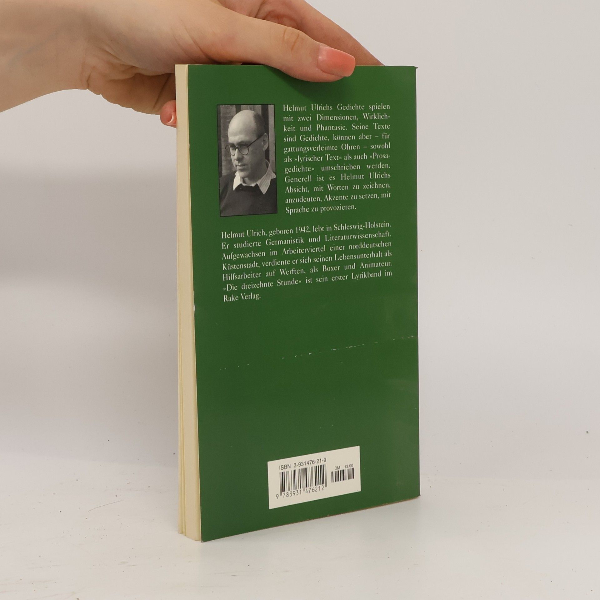 Helmut Ulrich Die dreizehnte Stunde