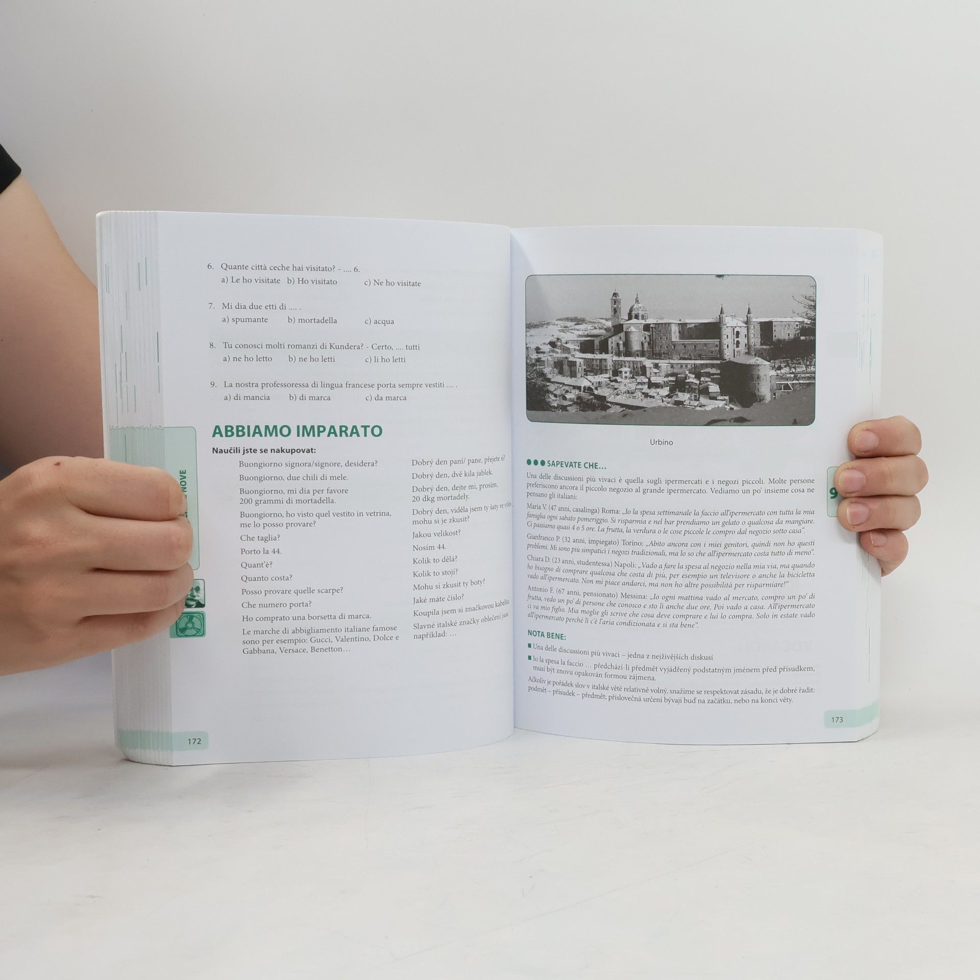 Vlastimila Pospíšilová Učebnice současné italštiny. Manuale di Italiano contemporaneo. 1. díl