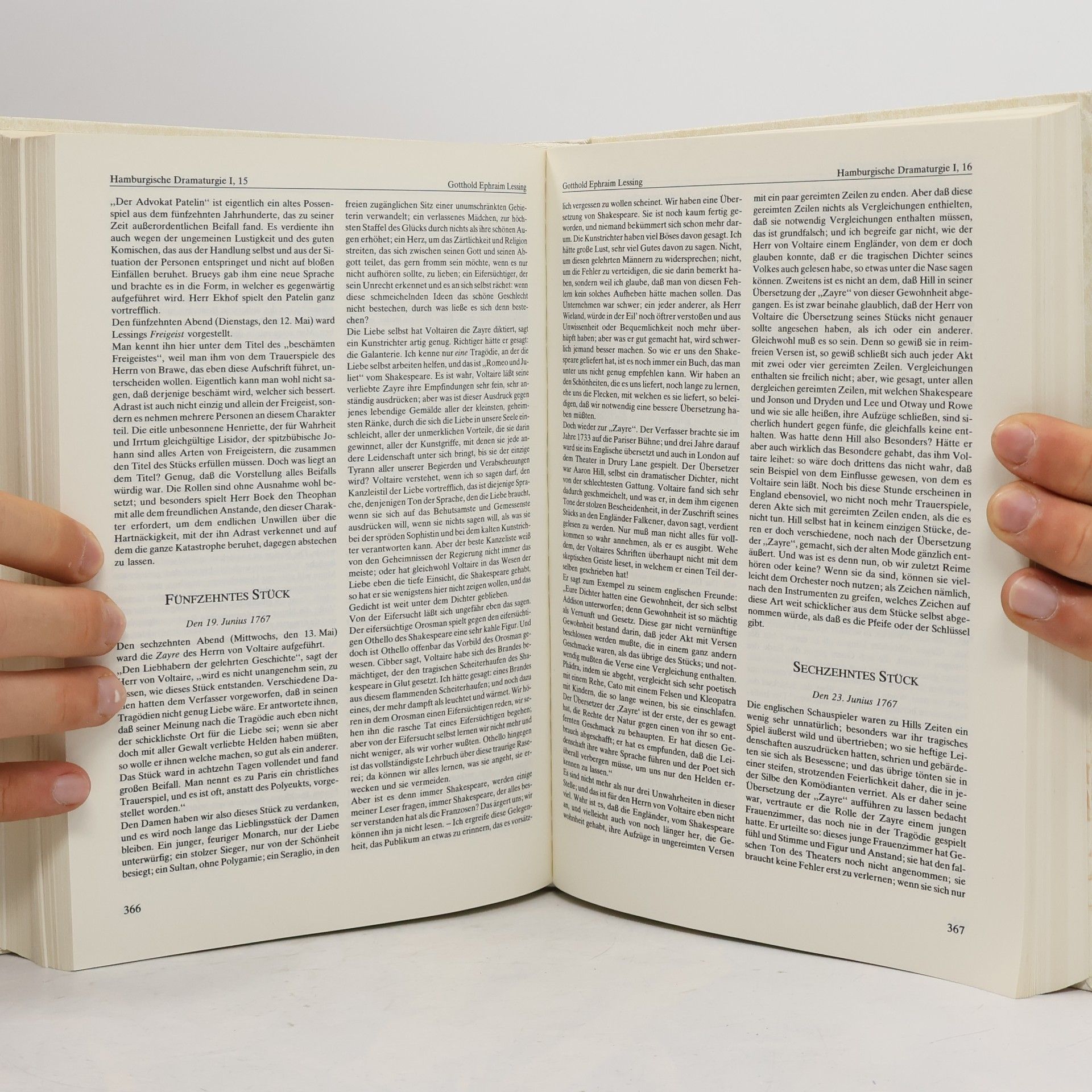 Herbert Schnierle Gotthold Ephraim Lessing. Die grossen Klassiker. Literatur der Welt in Bildern, Texten, Daten. Band 8.