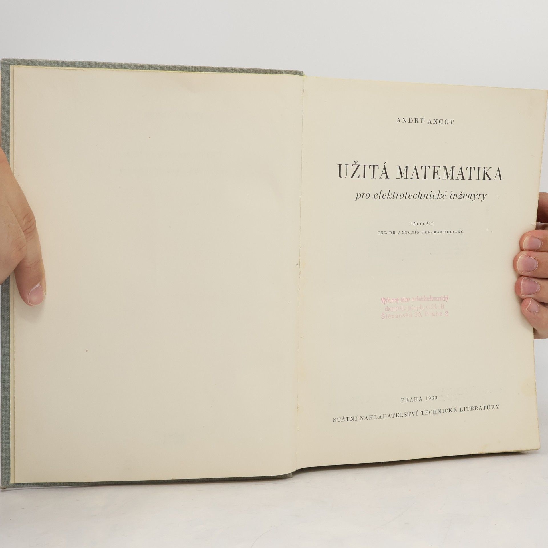 Andé Angot Užitá matematika