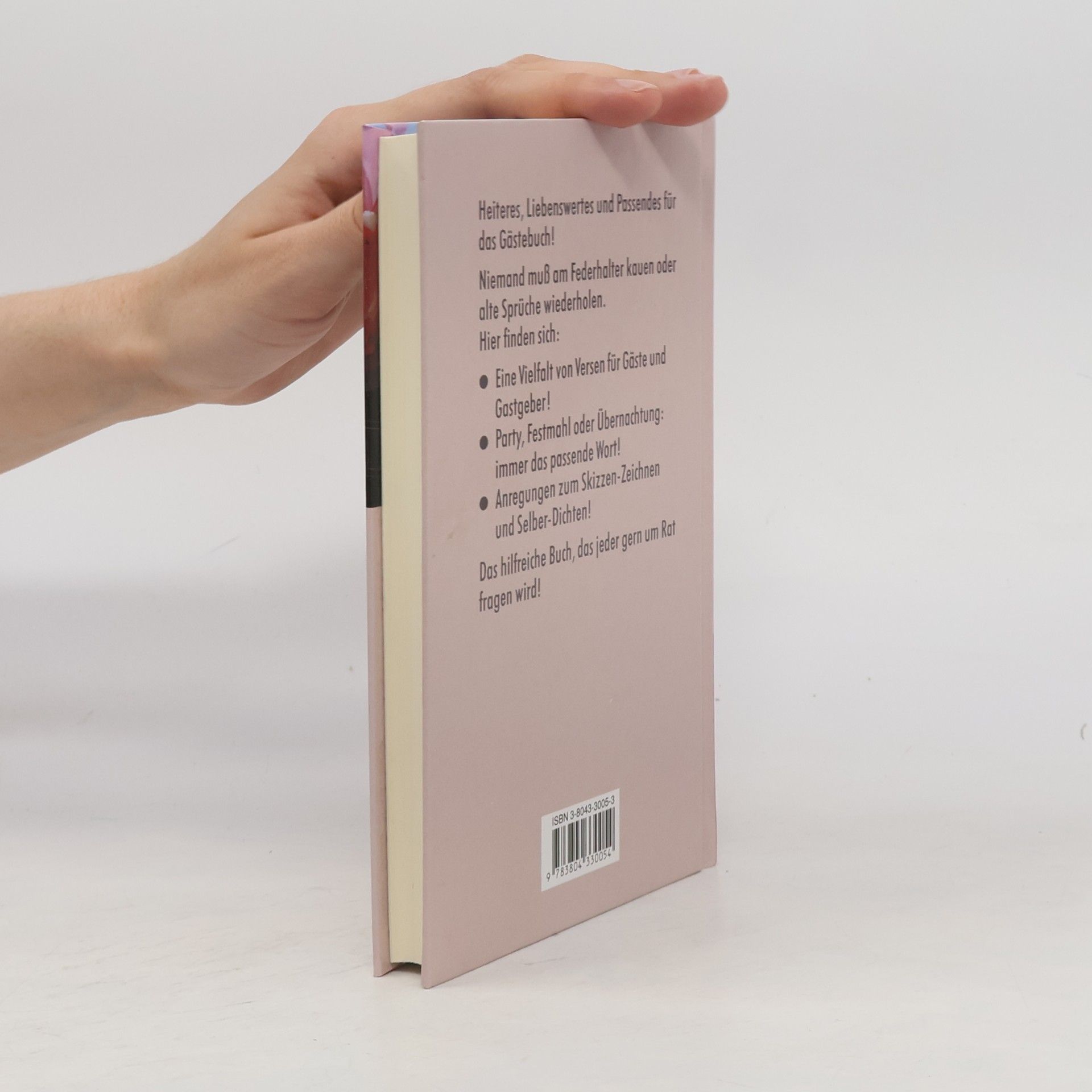 Bernhard Lins Neue Verse für das Gästebuch