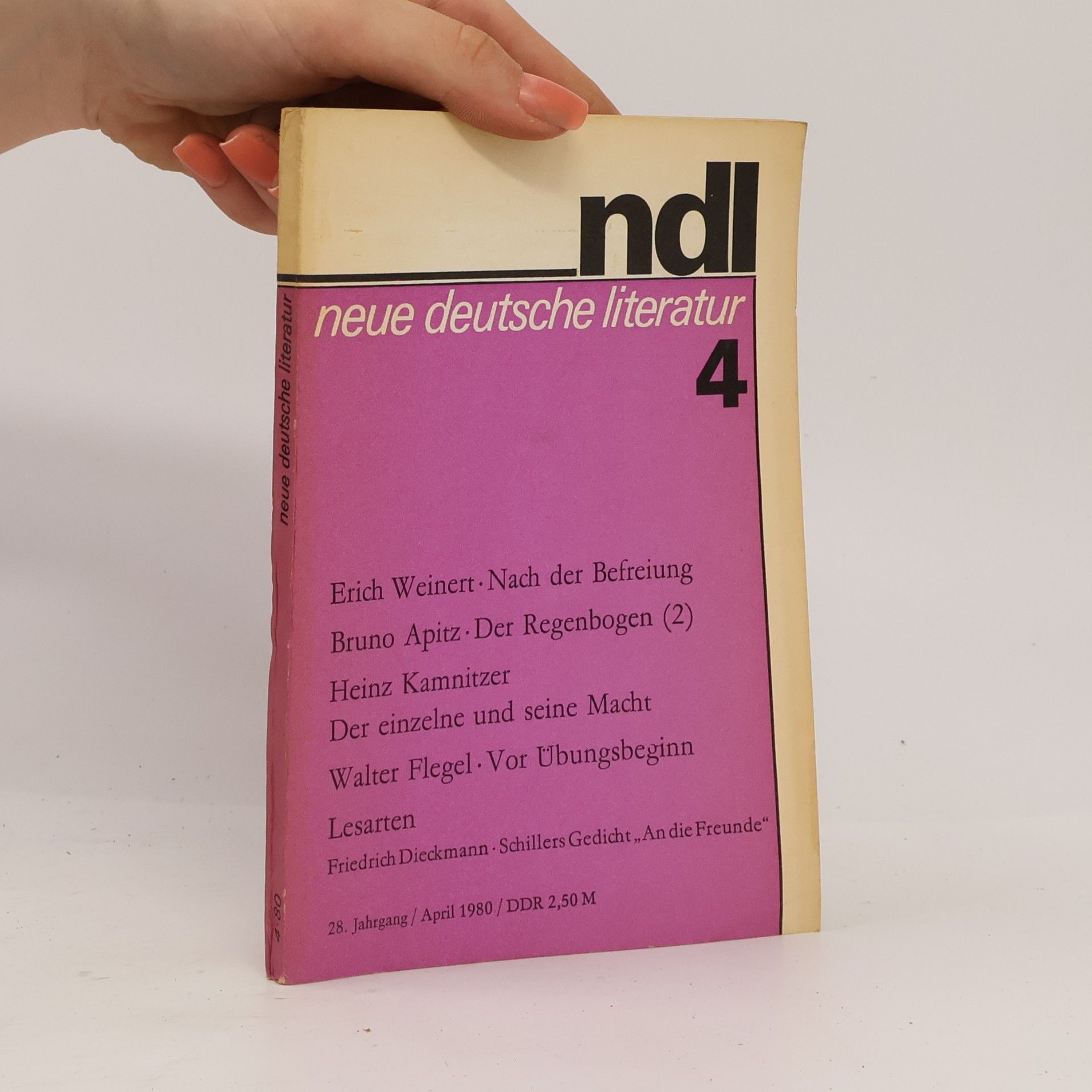 Auteurscollectief Neue Deutsche Literatur 4
