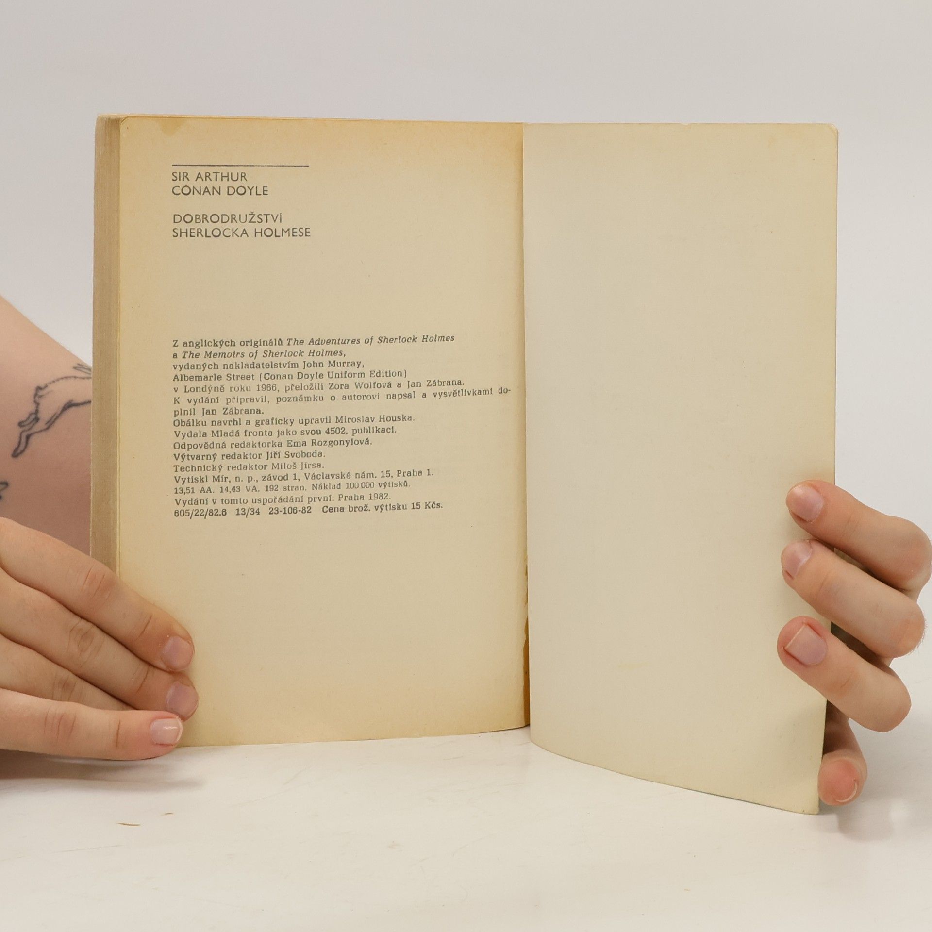 Arthur Conan Doyle Dobrodružství Sherlocka Holmese