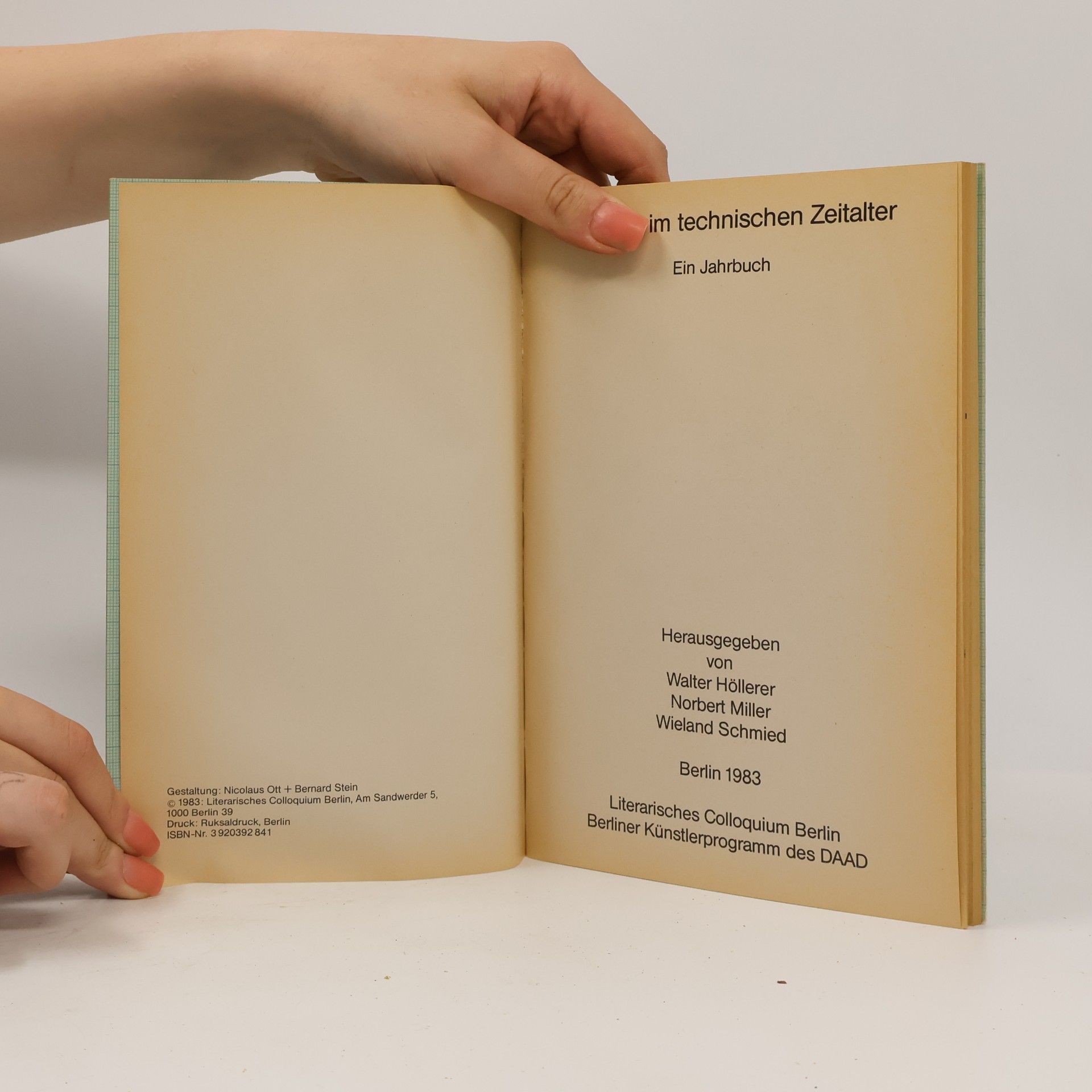 Walter Höllerer Literatur im technischen Zeitalter