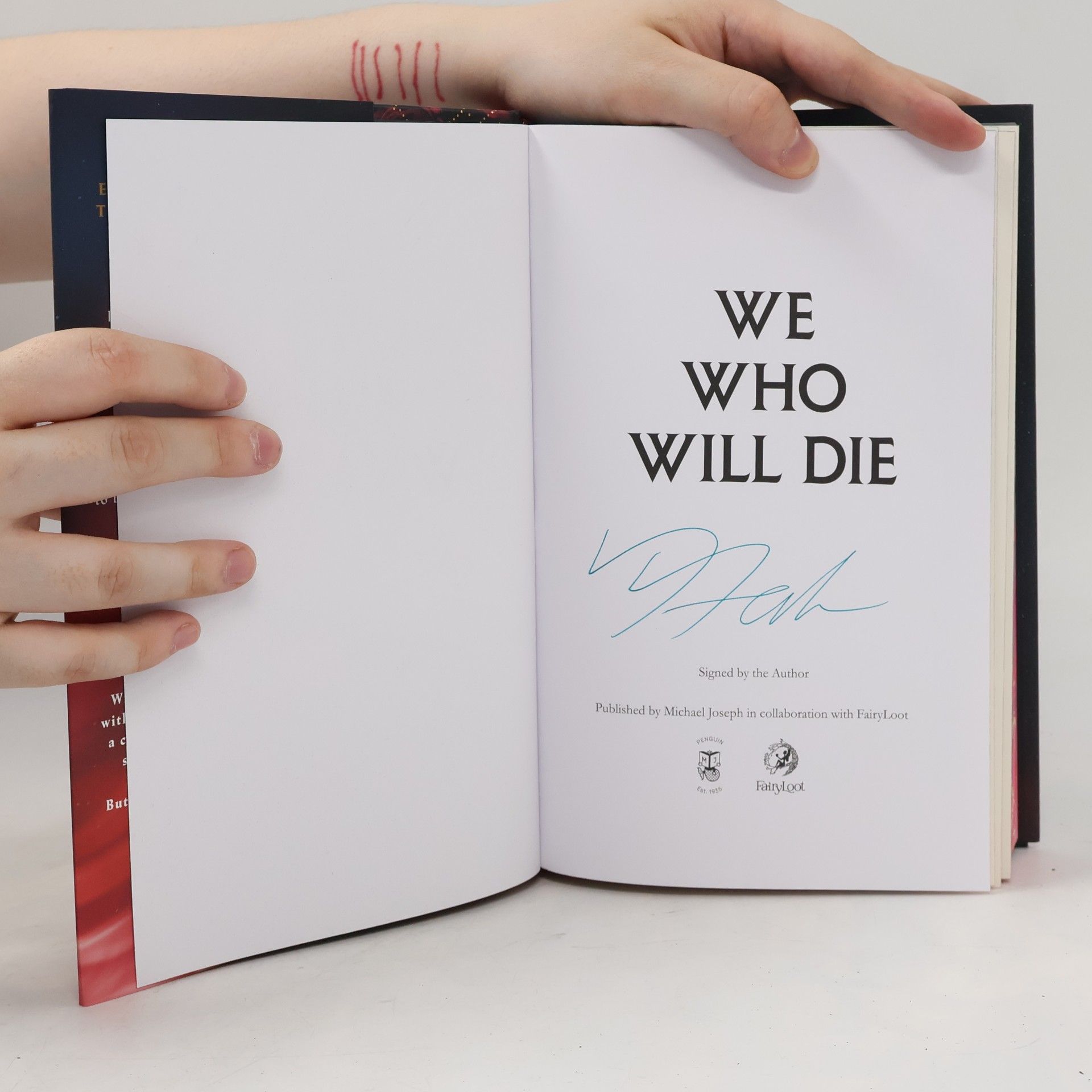 Stacia Stark We Who Will Die (Fairyloot Edition)