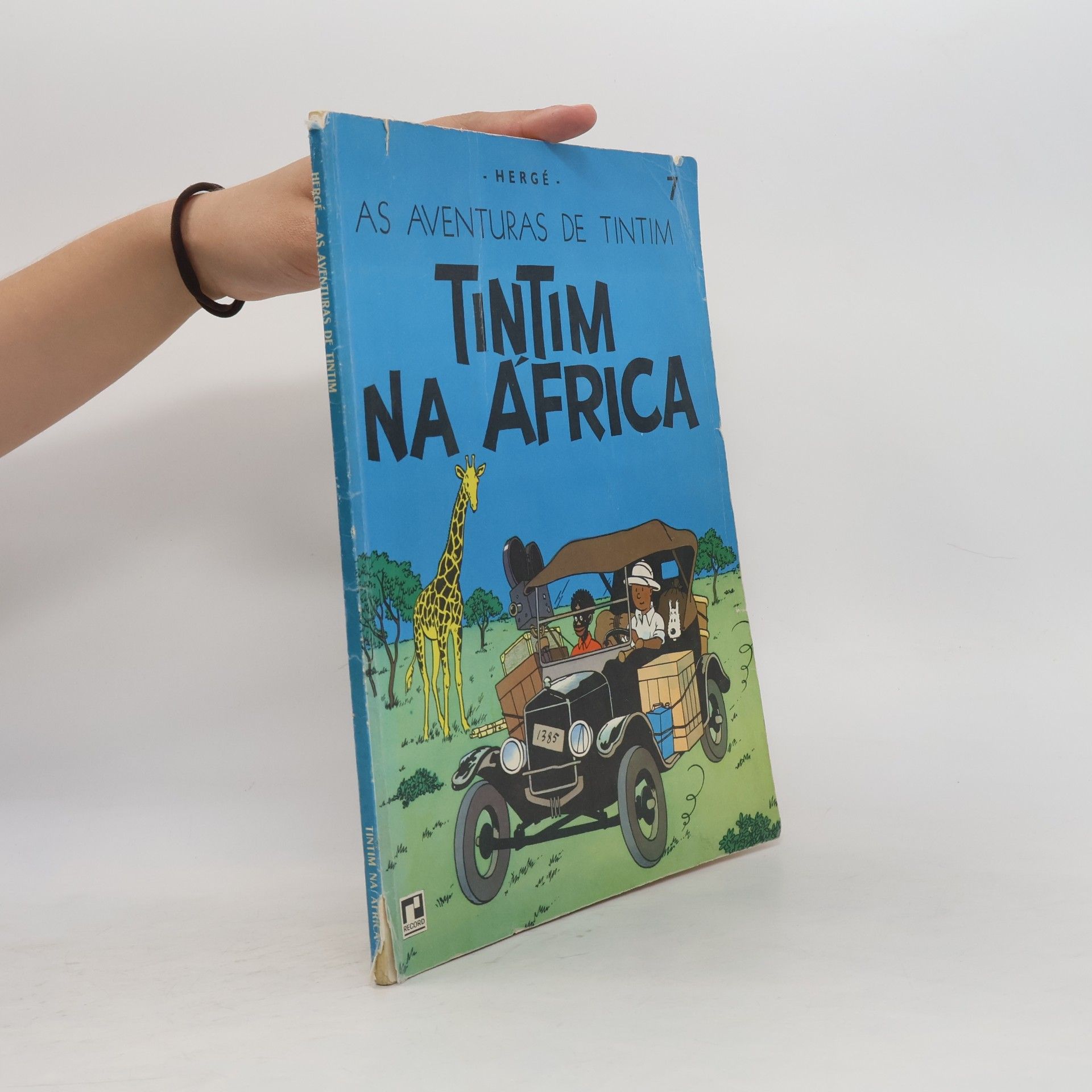 Hergé Tintin na Africa
