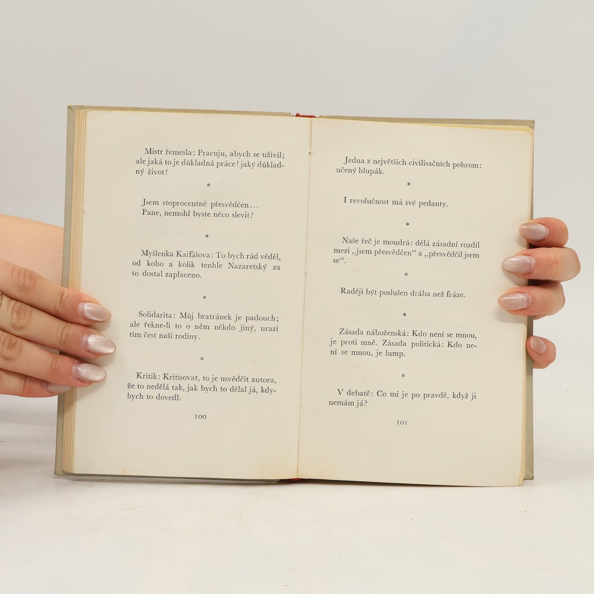 Karel Čapek Bajky a podpovídky