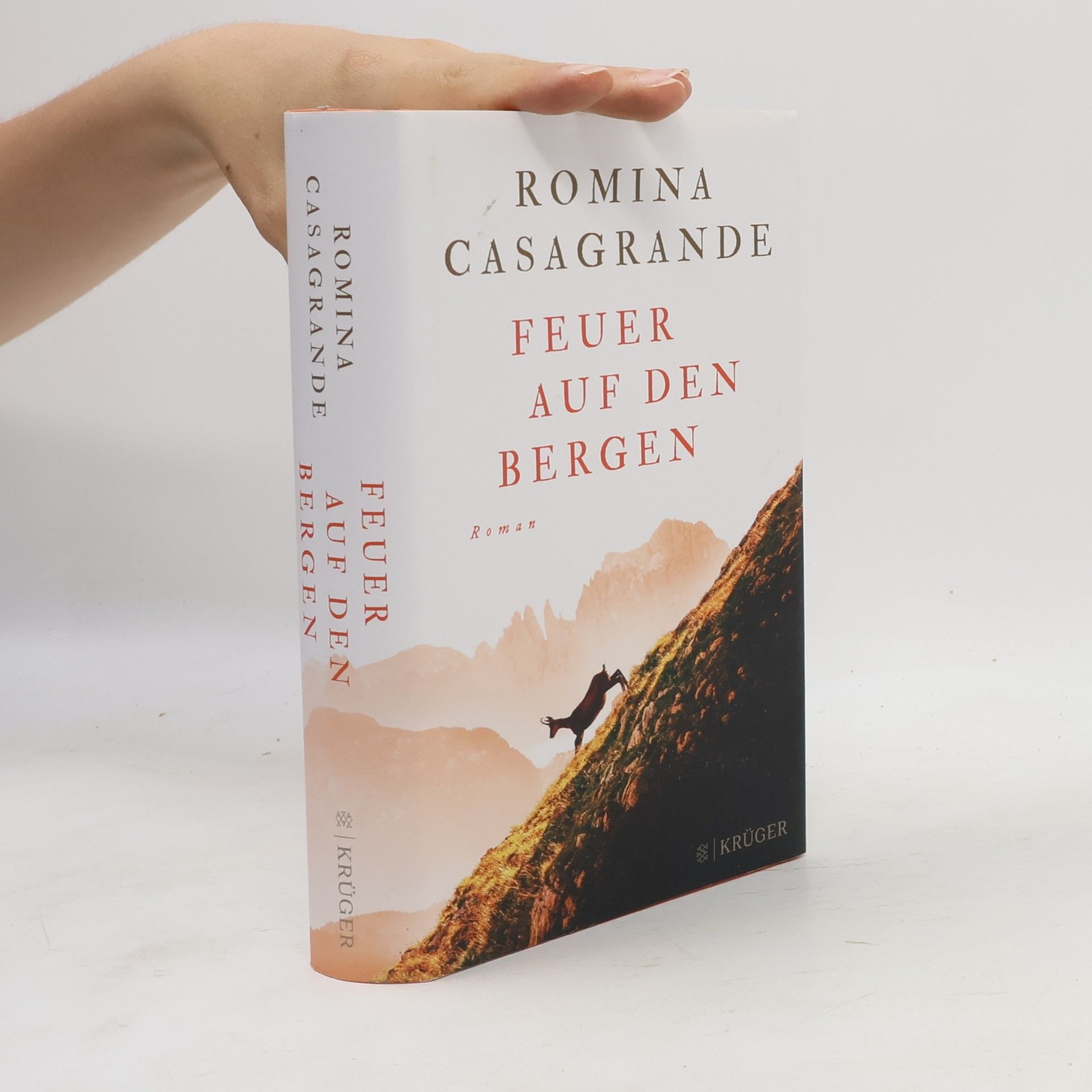 Romina Casagrande Feuer auf den Bergen