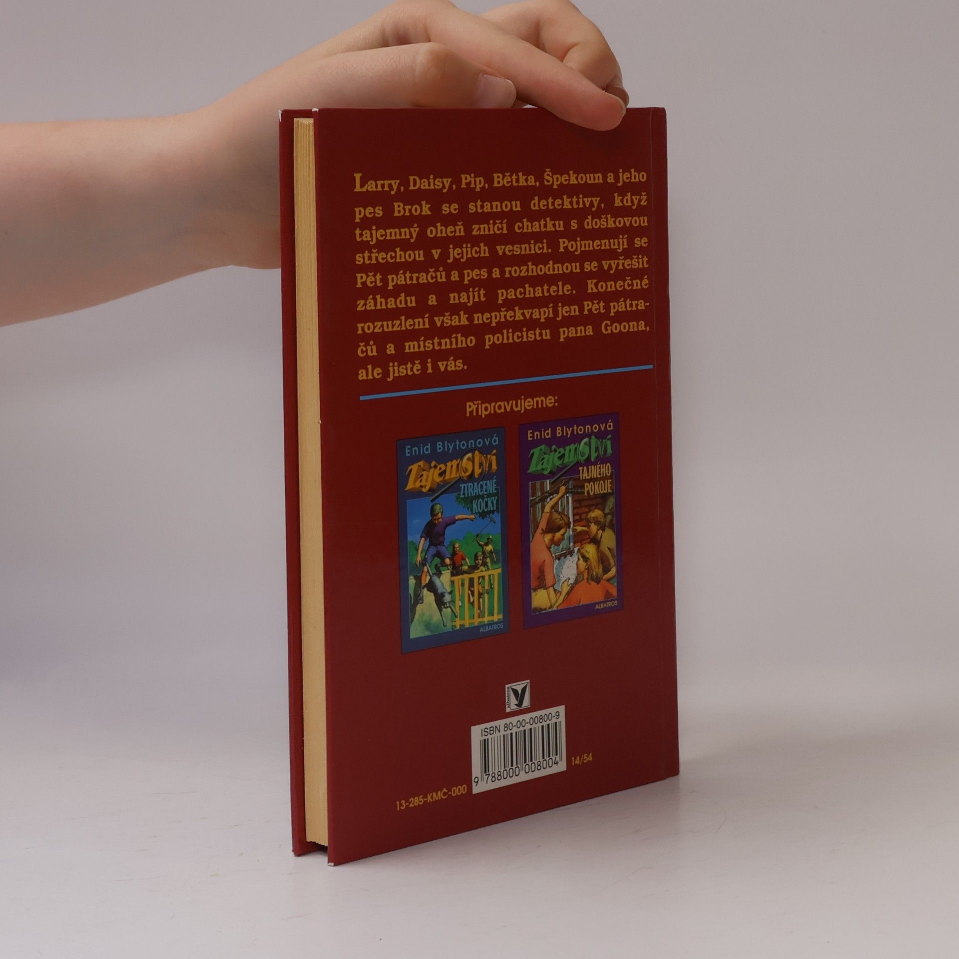 Enid Blyton Tajemství spálené chaty