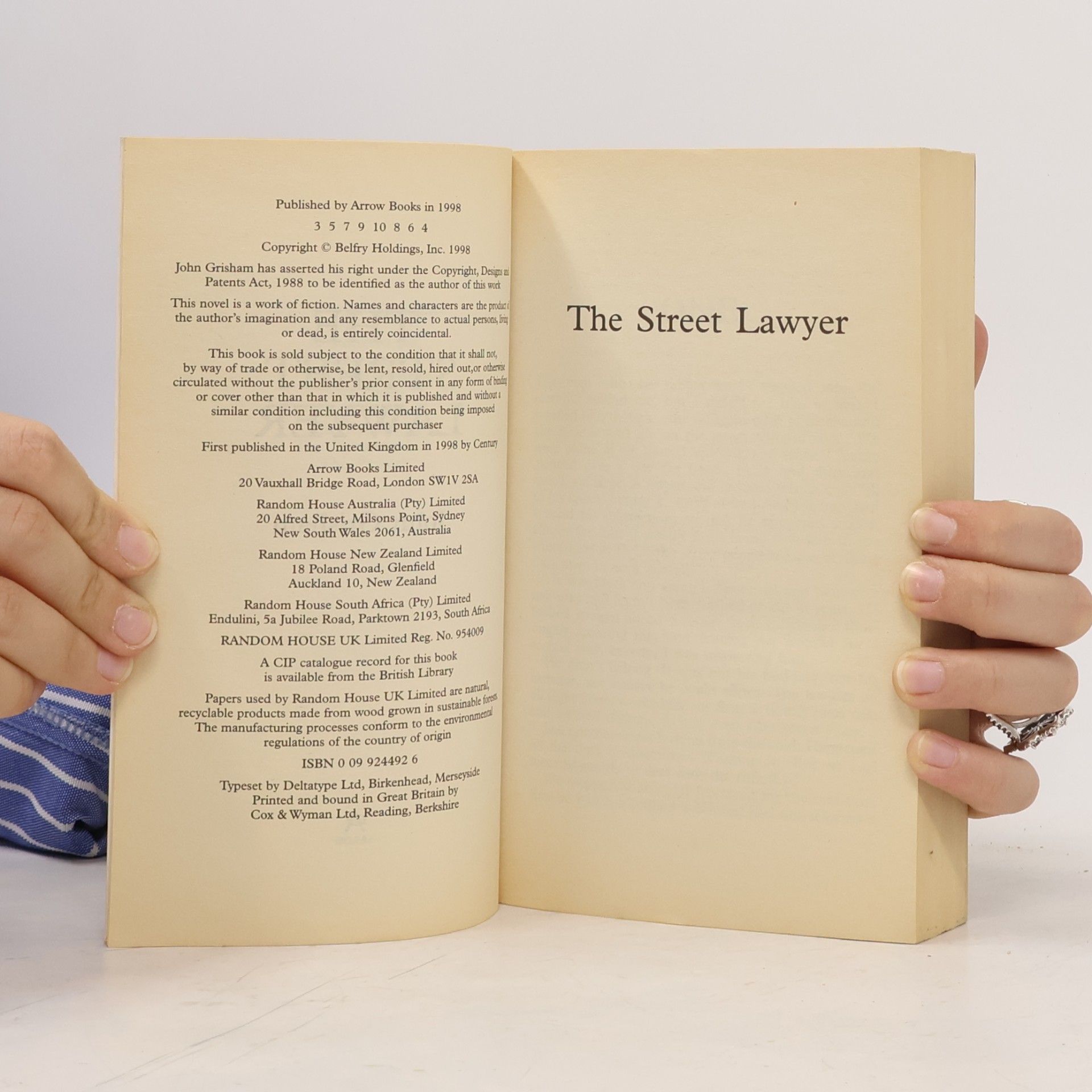 John Grisham The Street Lawyer