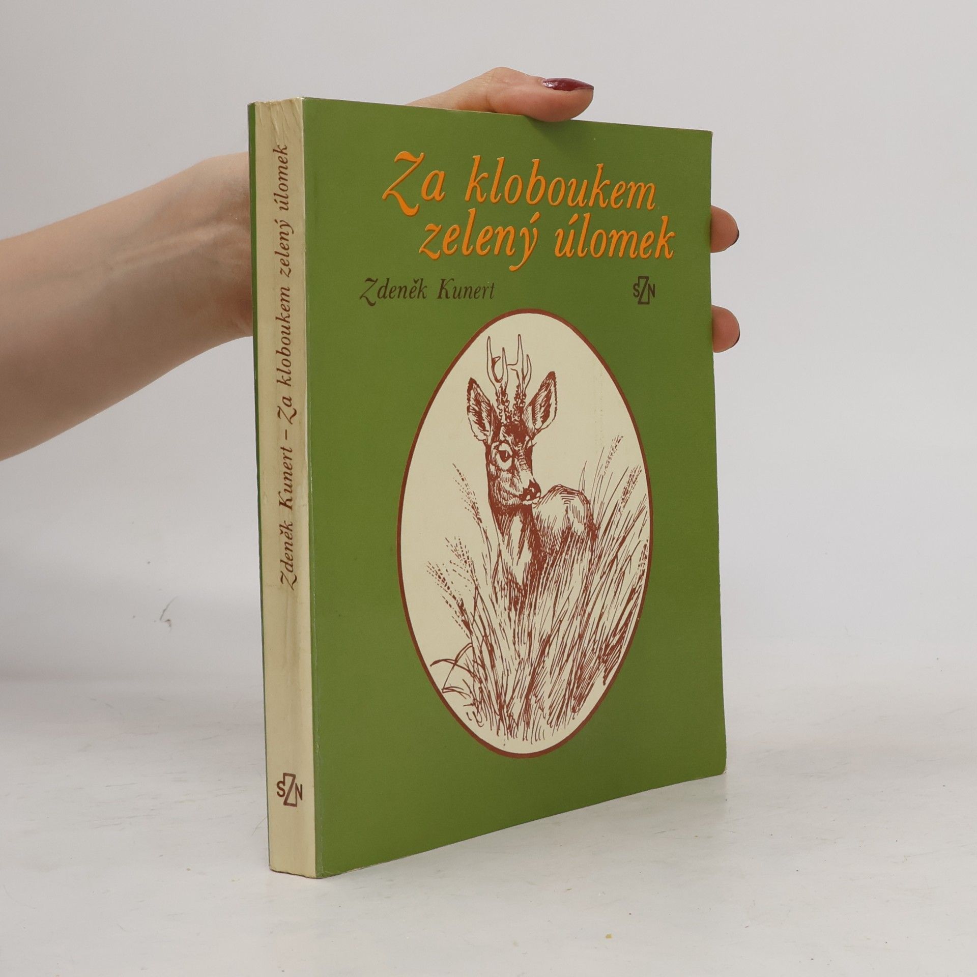 Zdeněk Kunert Za kloboukem zelený úlomek