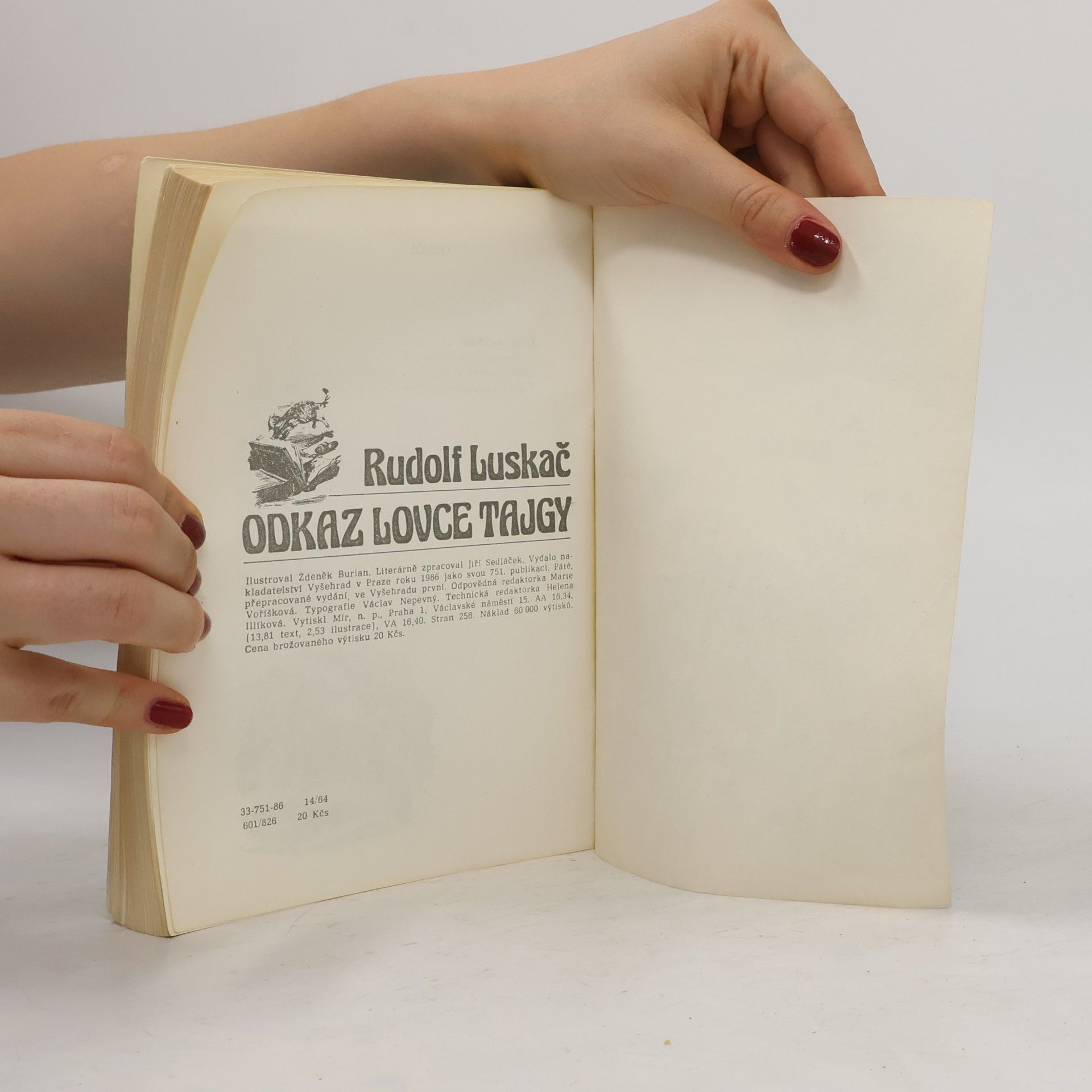 Rudolf Luskač Odkaz lovce tajgy