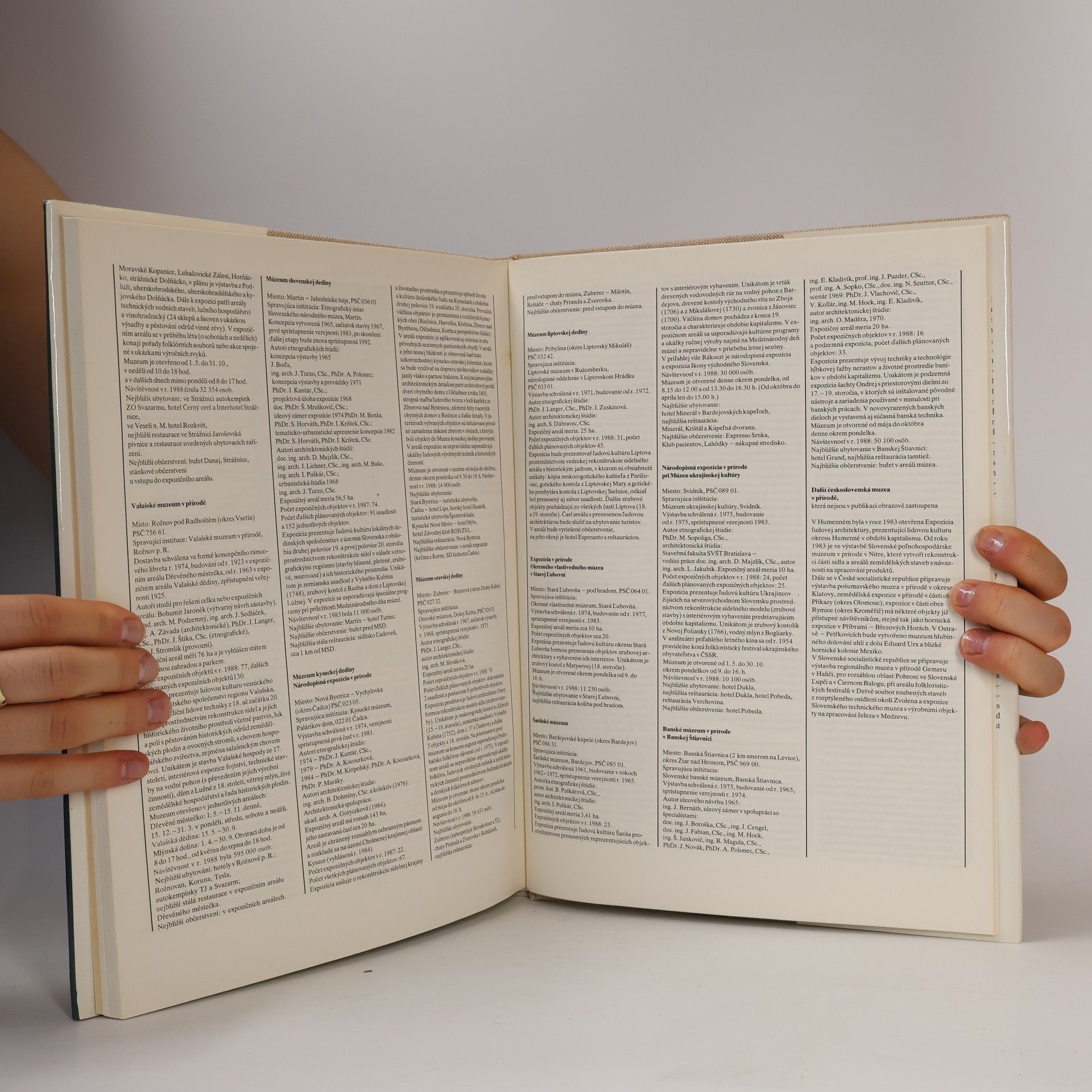 Various authors Československá muzea v přírodě