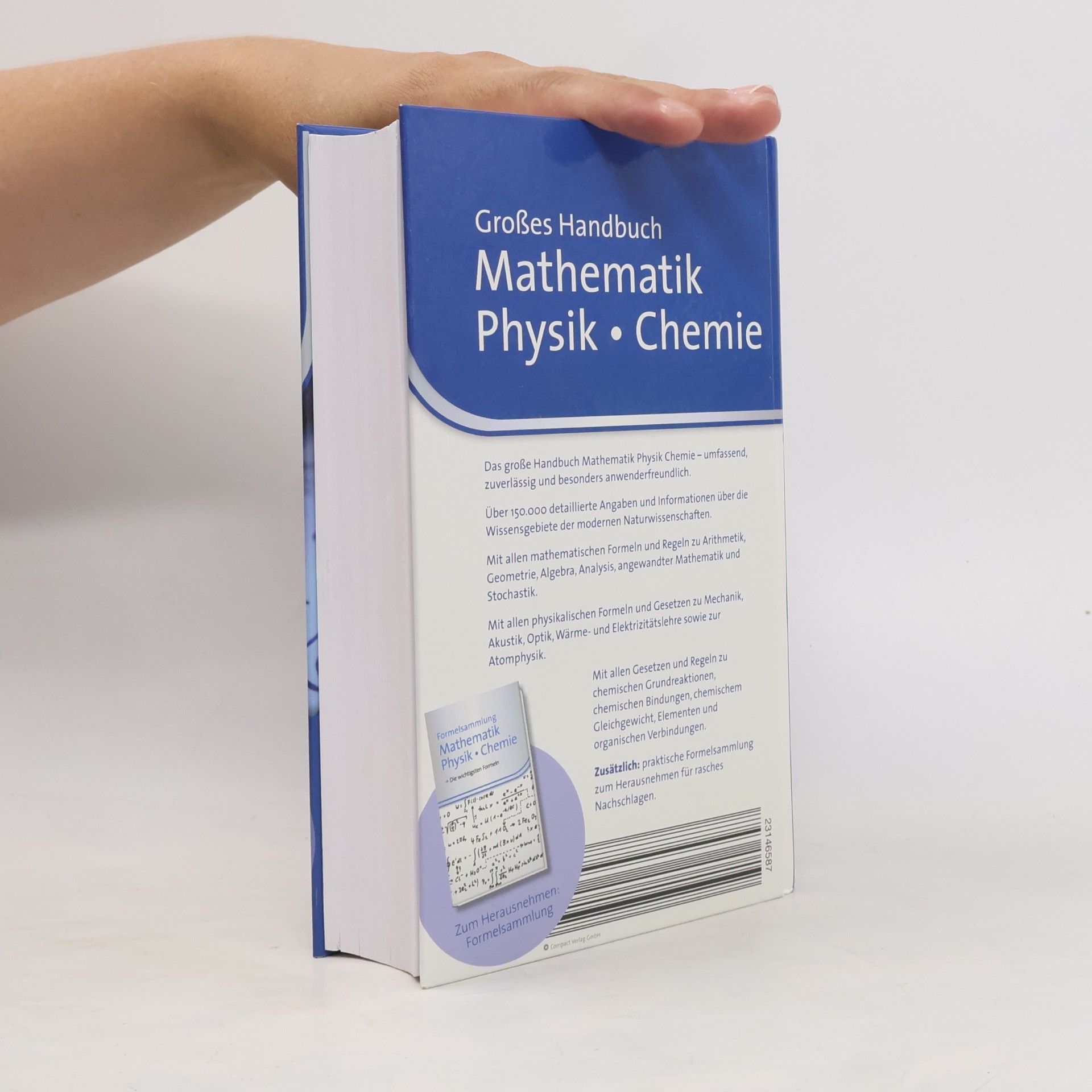 Autorenkollektiv Großes Handbuch Mathematik, Physik, Chemie