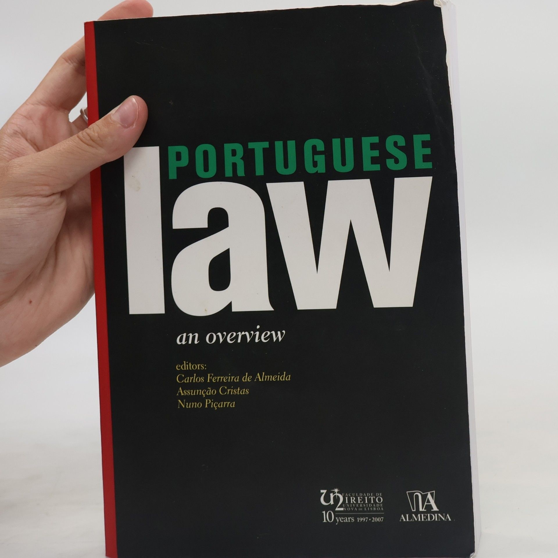Carlos Alberto Ferreira de Almeida Portuguese Law